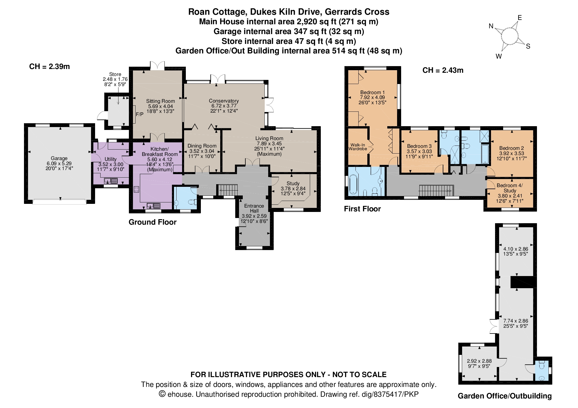 4 Bedrooms Detached house for sale in Dukes Kiln Drive, Gerrards Cross, Buckinghamshire SL9