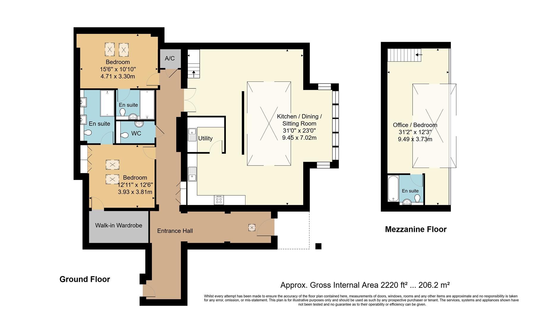 Flat 7, Preston Hall, Culpeper Road, Aylesford floorplan