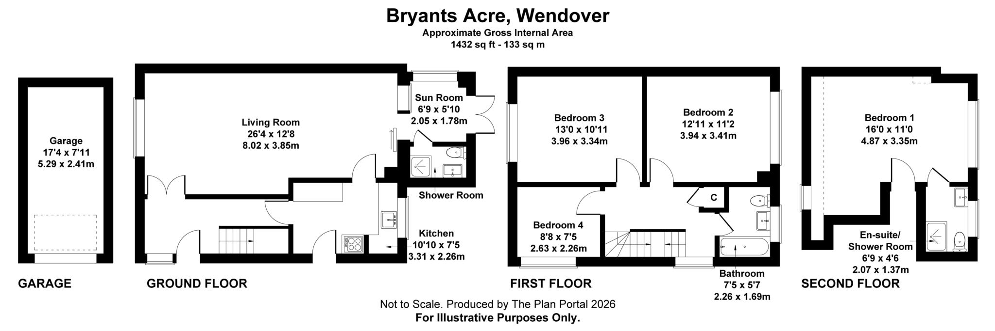 38, Bryants Acre, Aylesbury floorplan