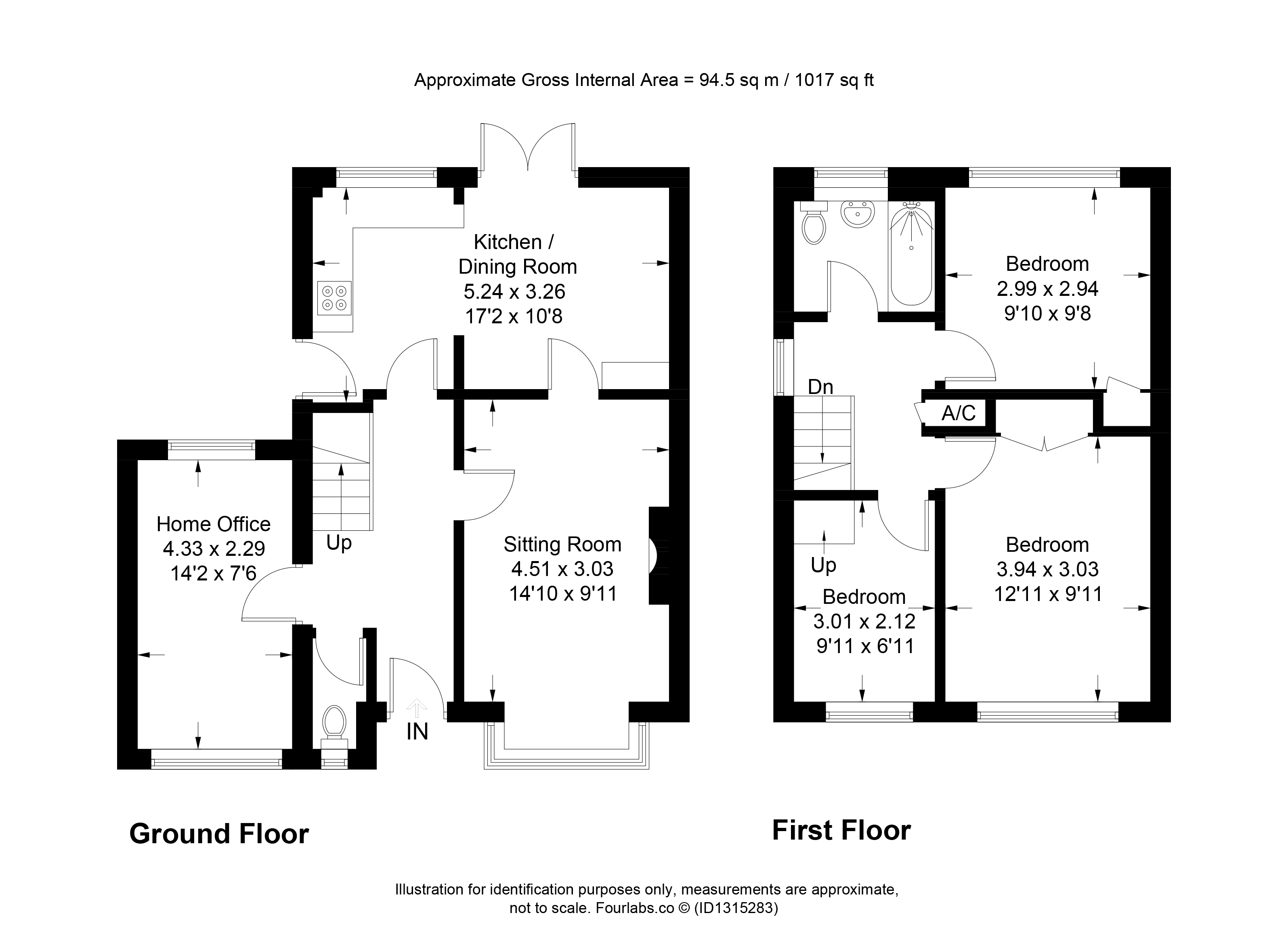 28, Wemberham Lane, Bristol floorplan