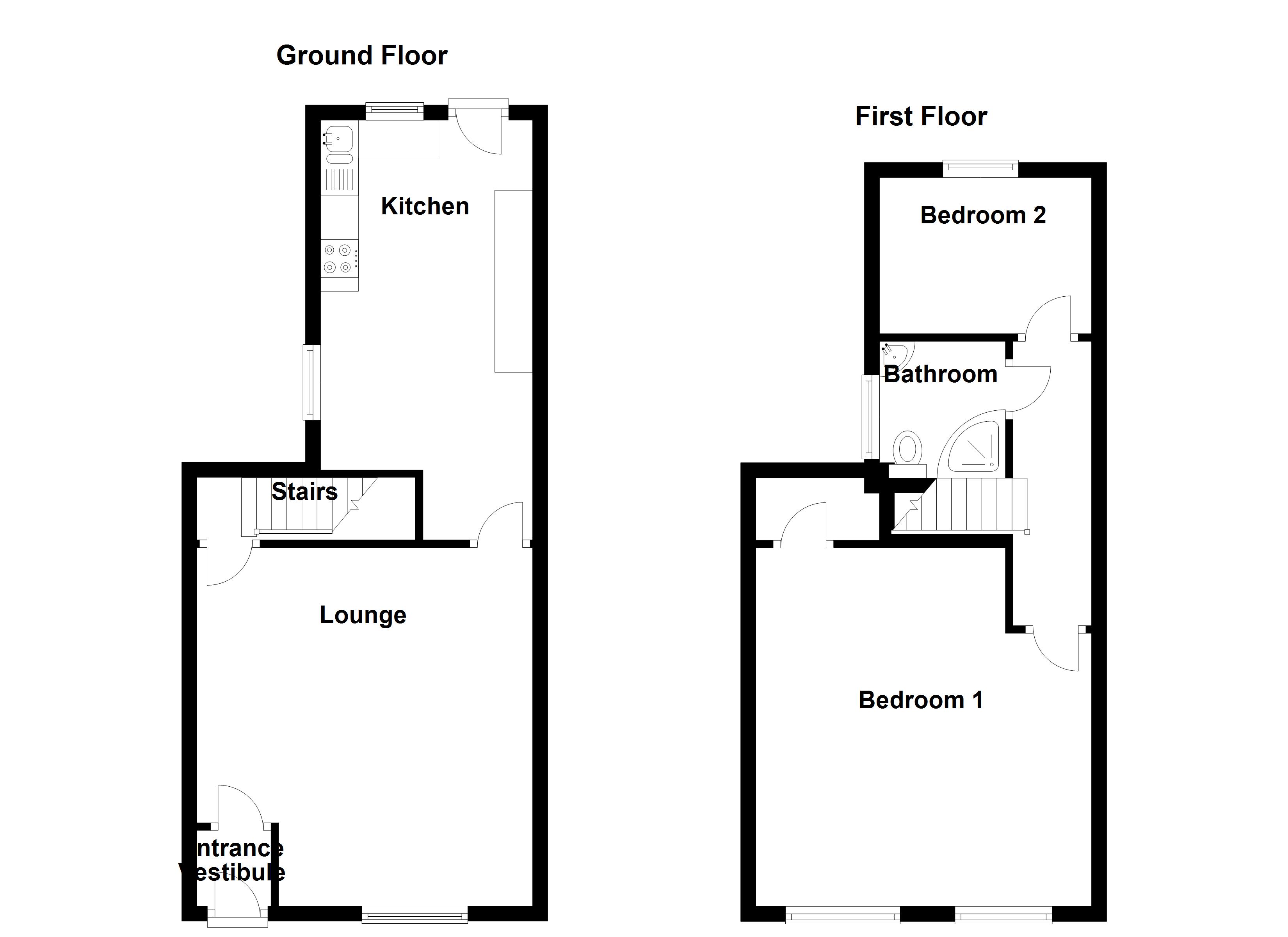 2 Bedrooms Terraced house for sale in Albert Street, Padiham BB12