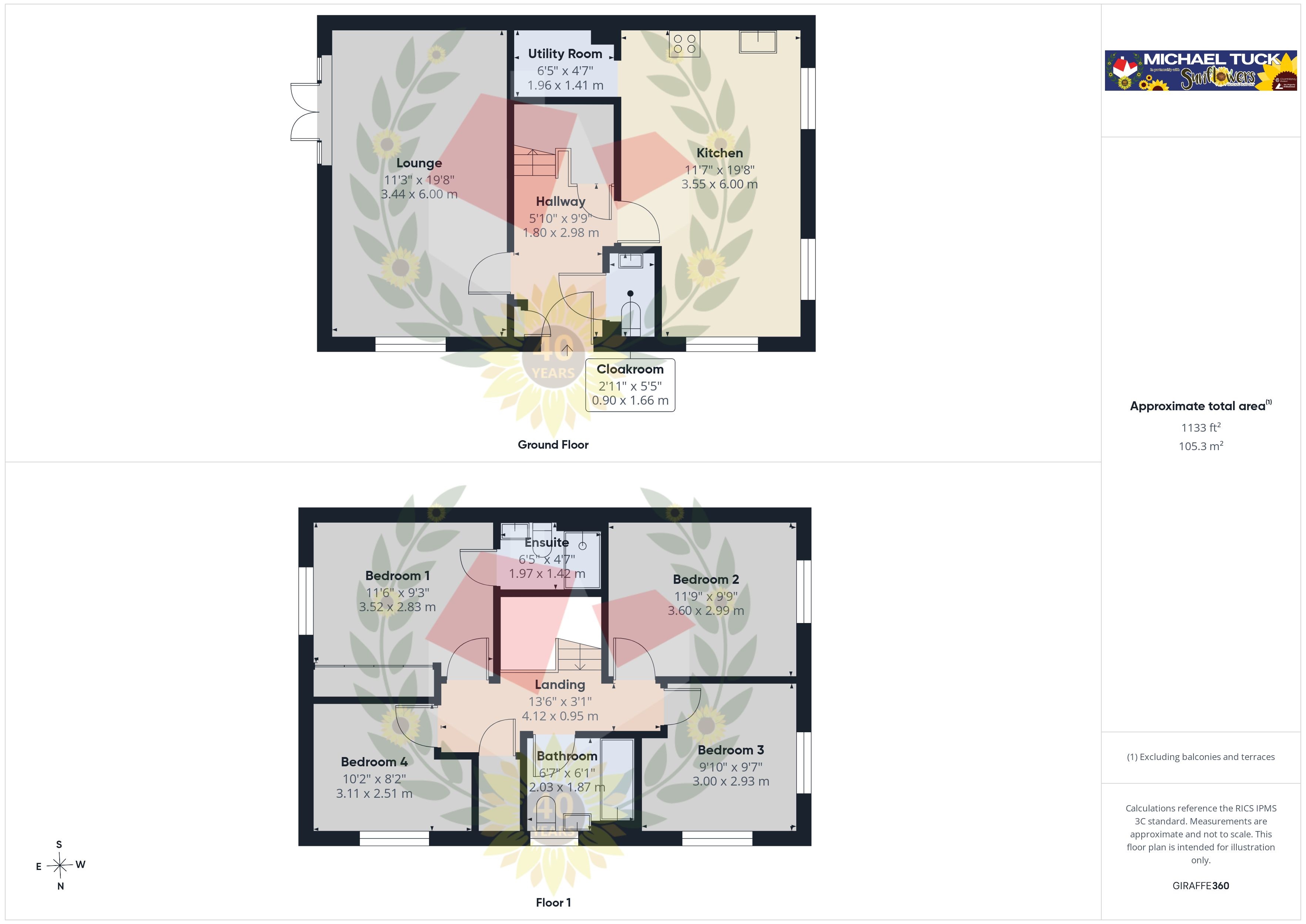 18, Blakehill Drive, Gloucester floorplan