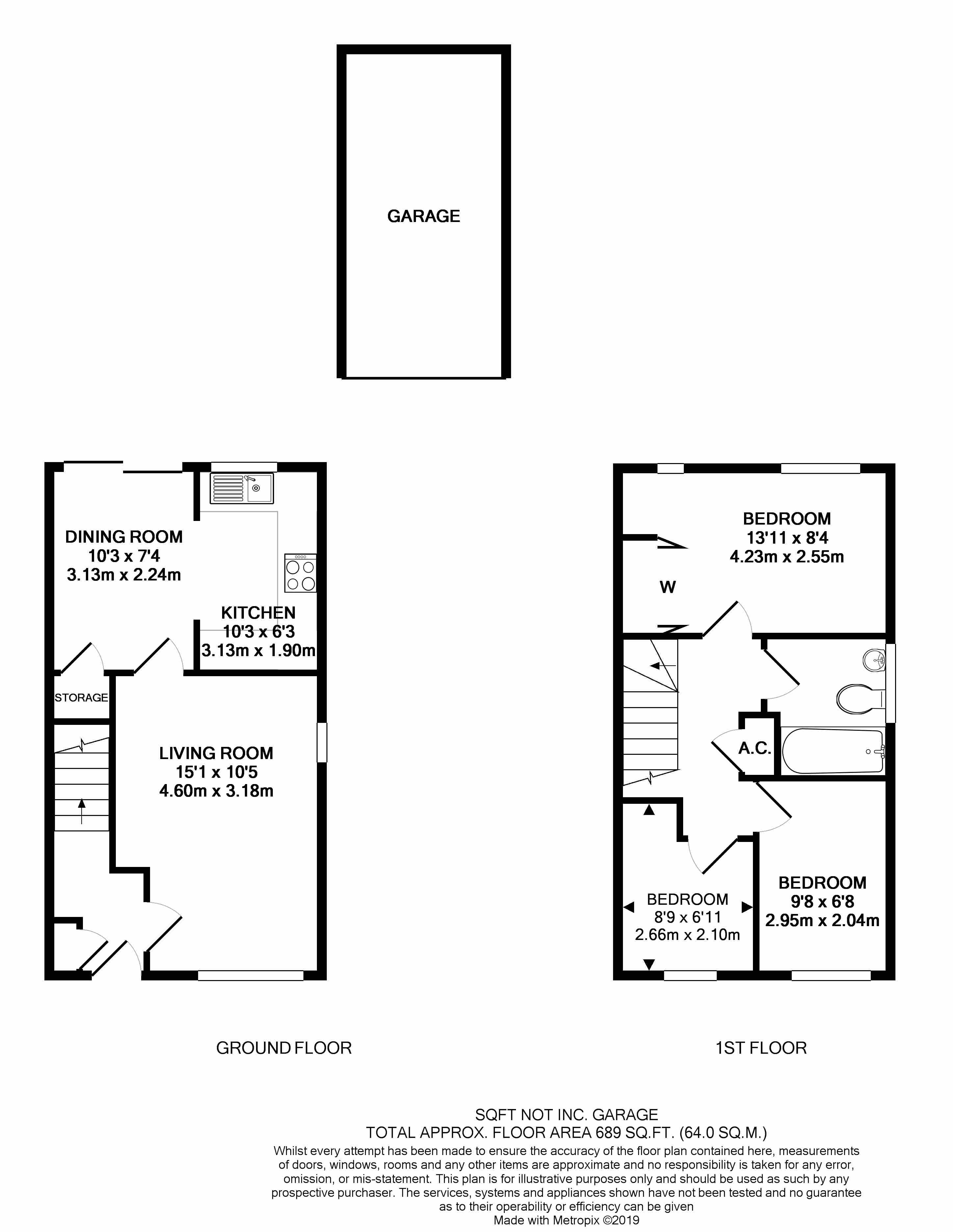 3 Bedrooms End terrace house for sale in Beveren Close, Fleet GU51
