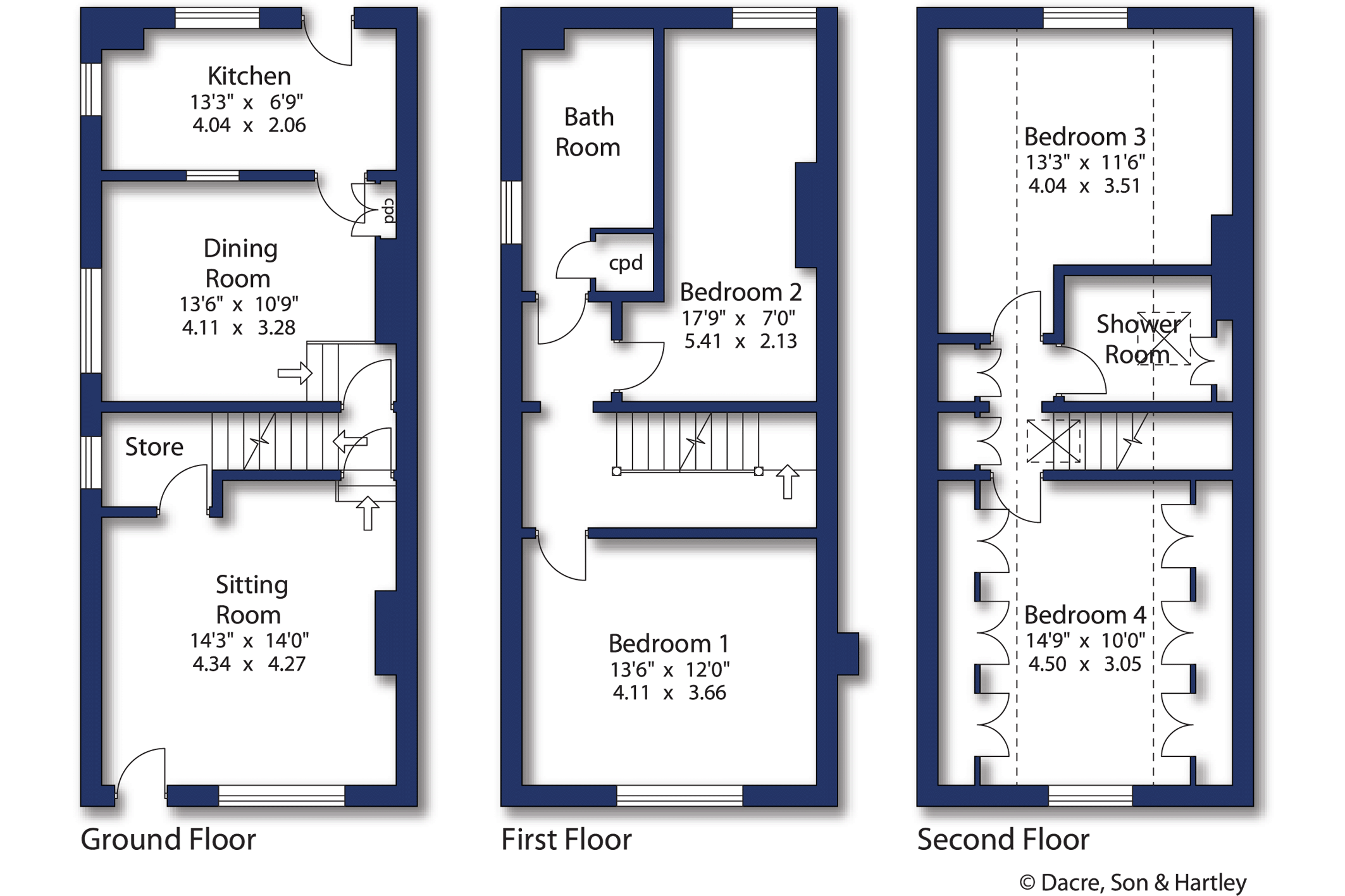 71, Main Street, Ilkley floorplan
