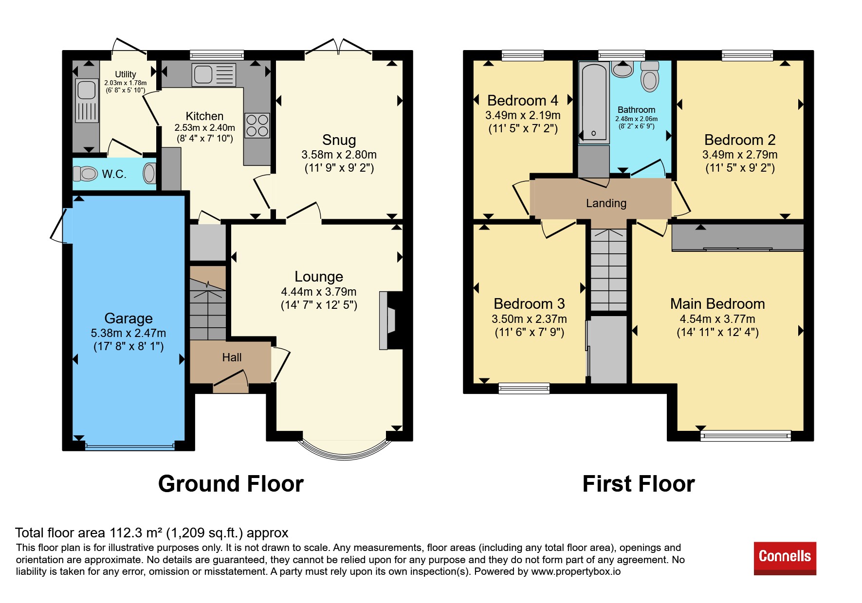 18, Ashmore Drive, Stafford floorplan