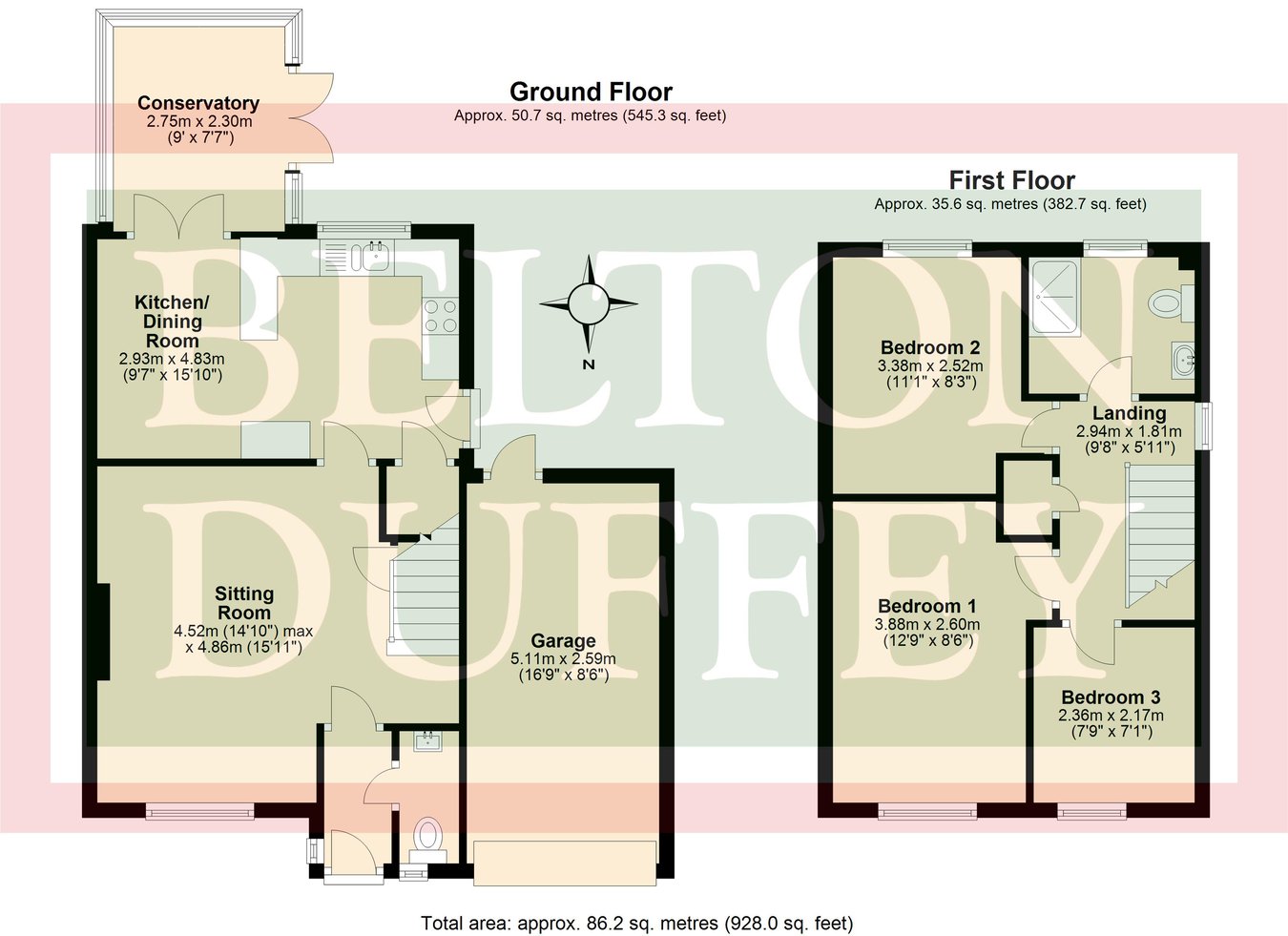 22, Bluebell Gardens, Wells-next-the-Sea floorplan