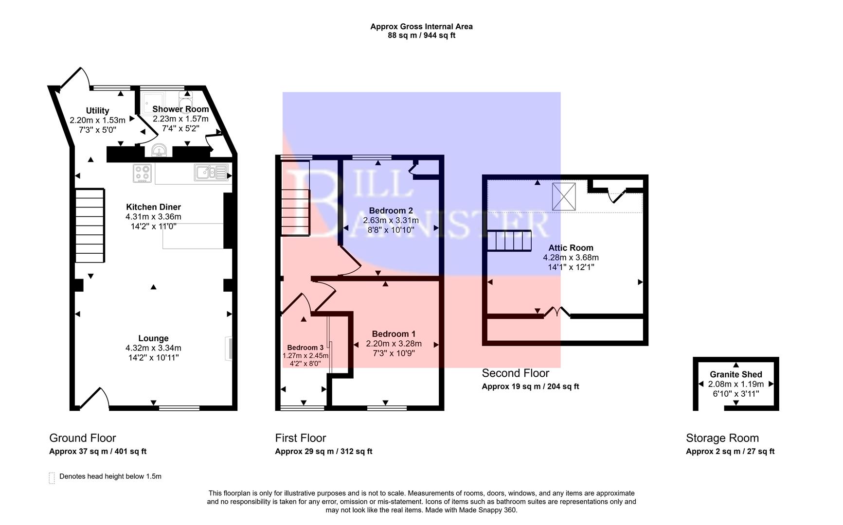 8, Laity Road, Camborne floorplan