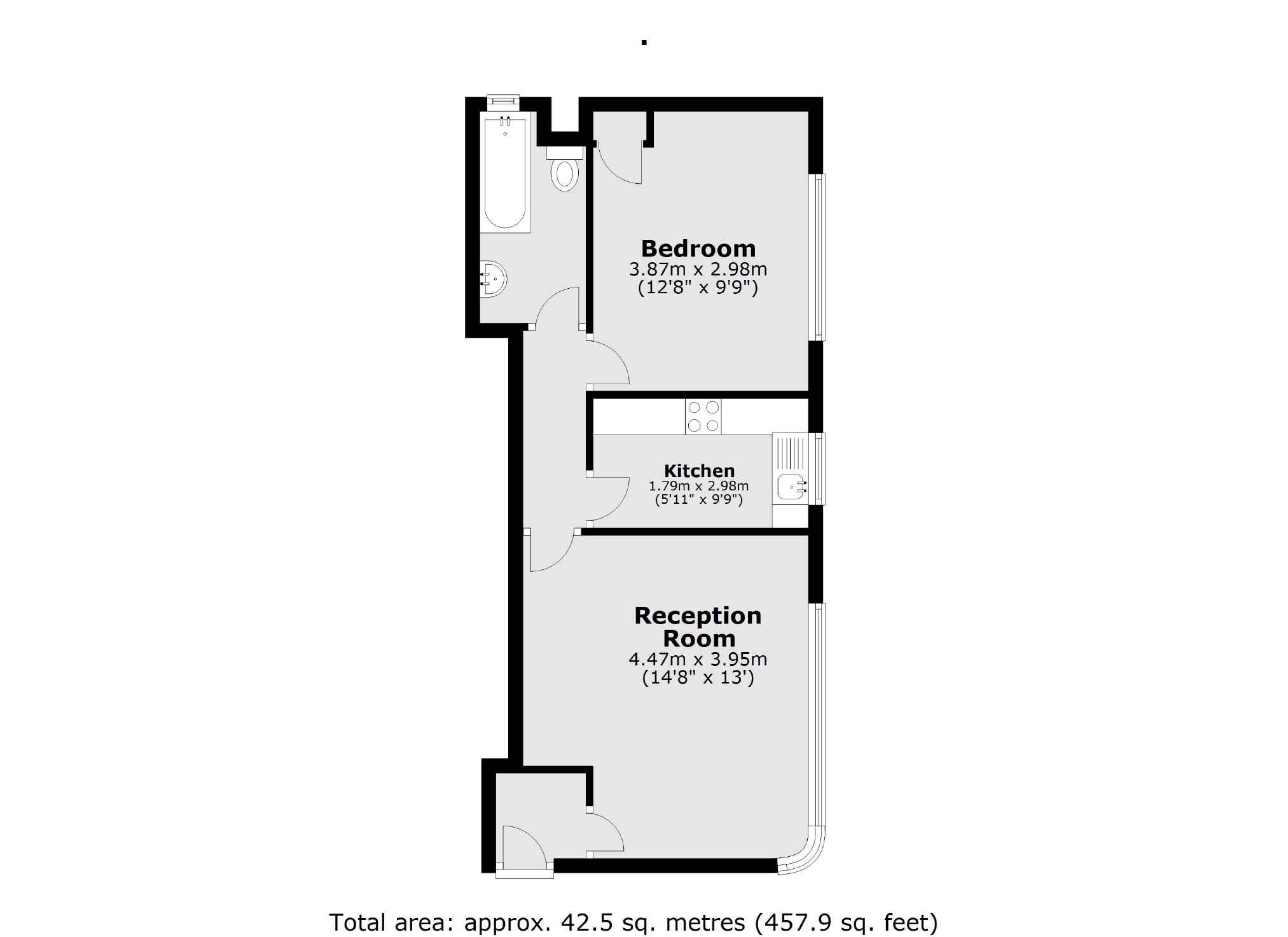 Bridge Road, East Molesey KT8, 1 bedroom flat for sale 61953845