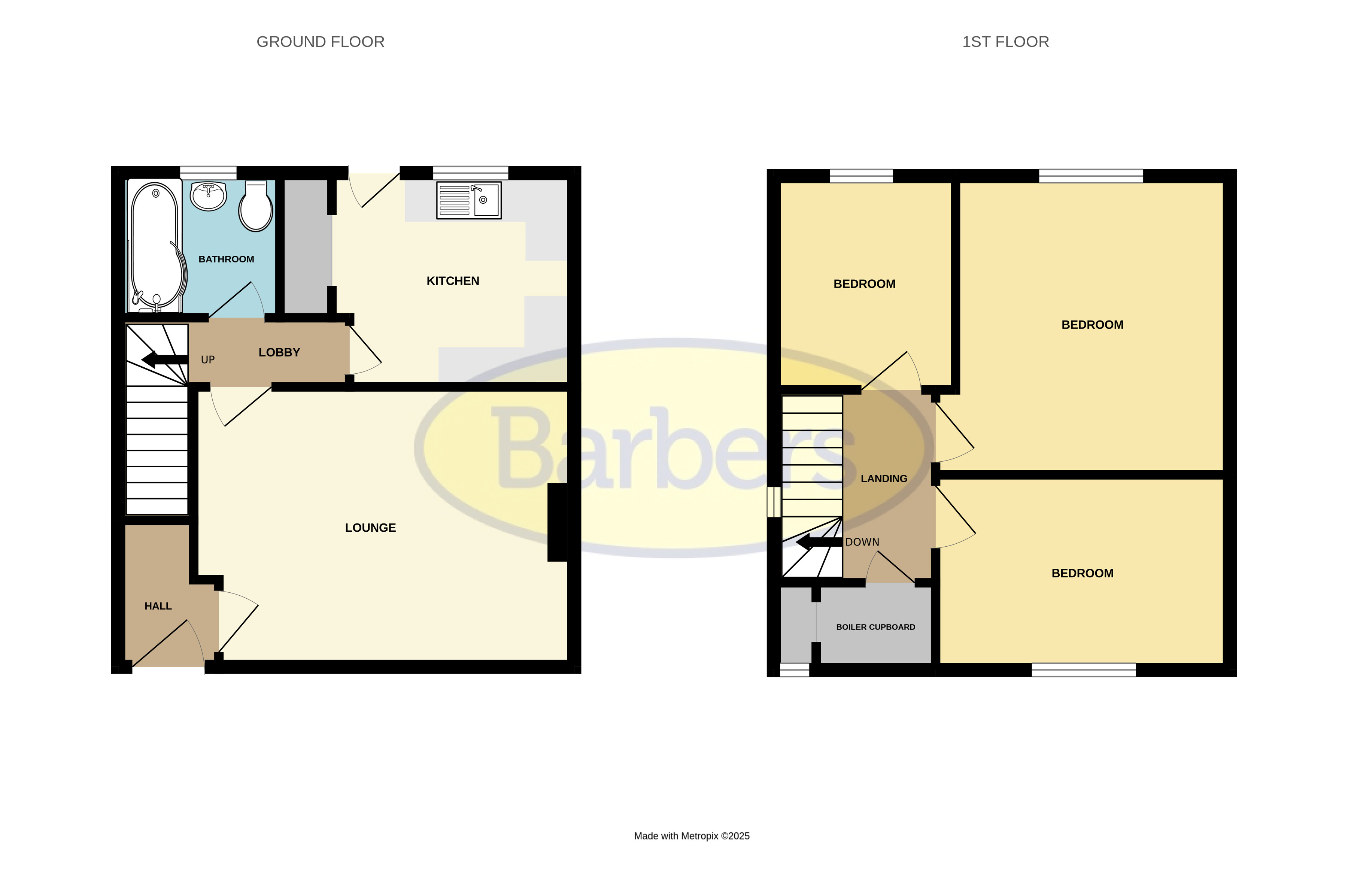 96, James Way, Telford floorplan