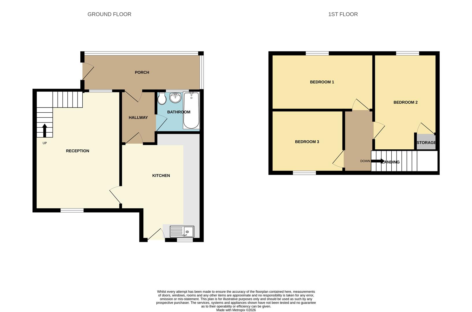 62, Eldon Street, Newark floorplan
