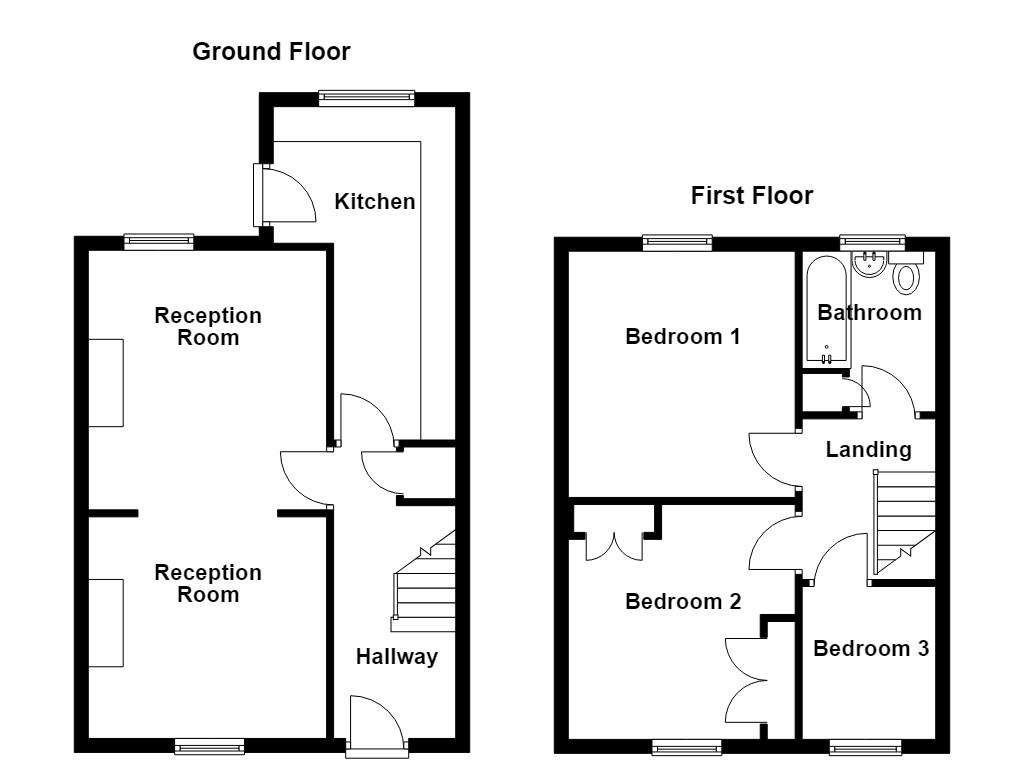 5, Warwick Avenue, Wardley floorplan