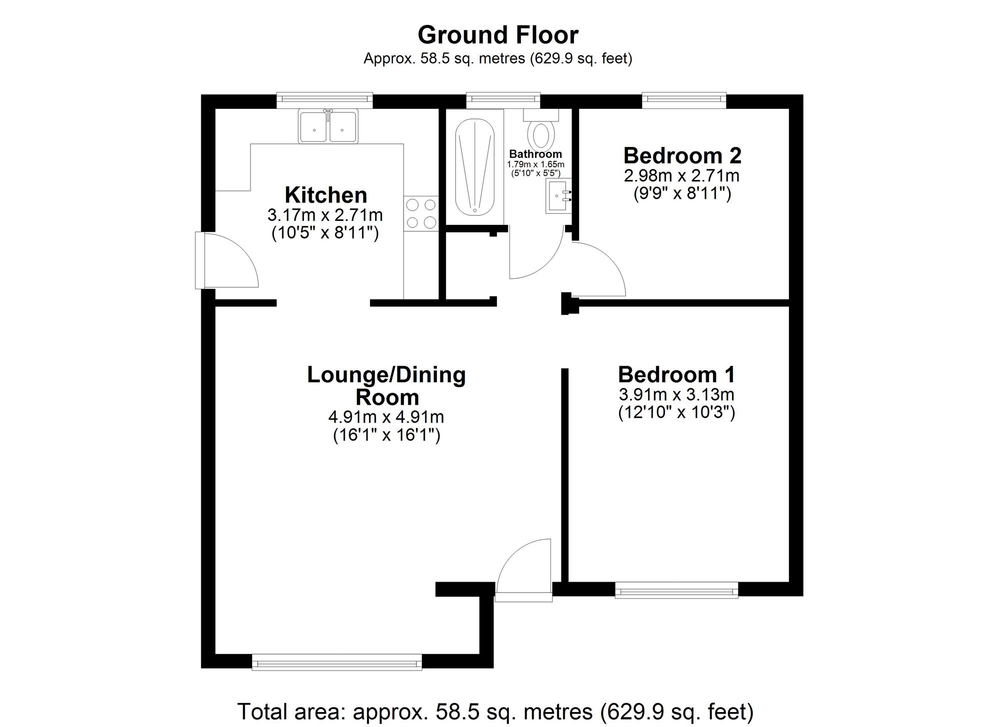 14 Malthouse Way, Cambridge floorplan