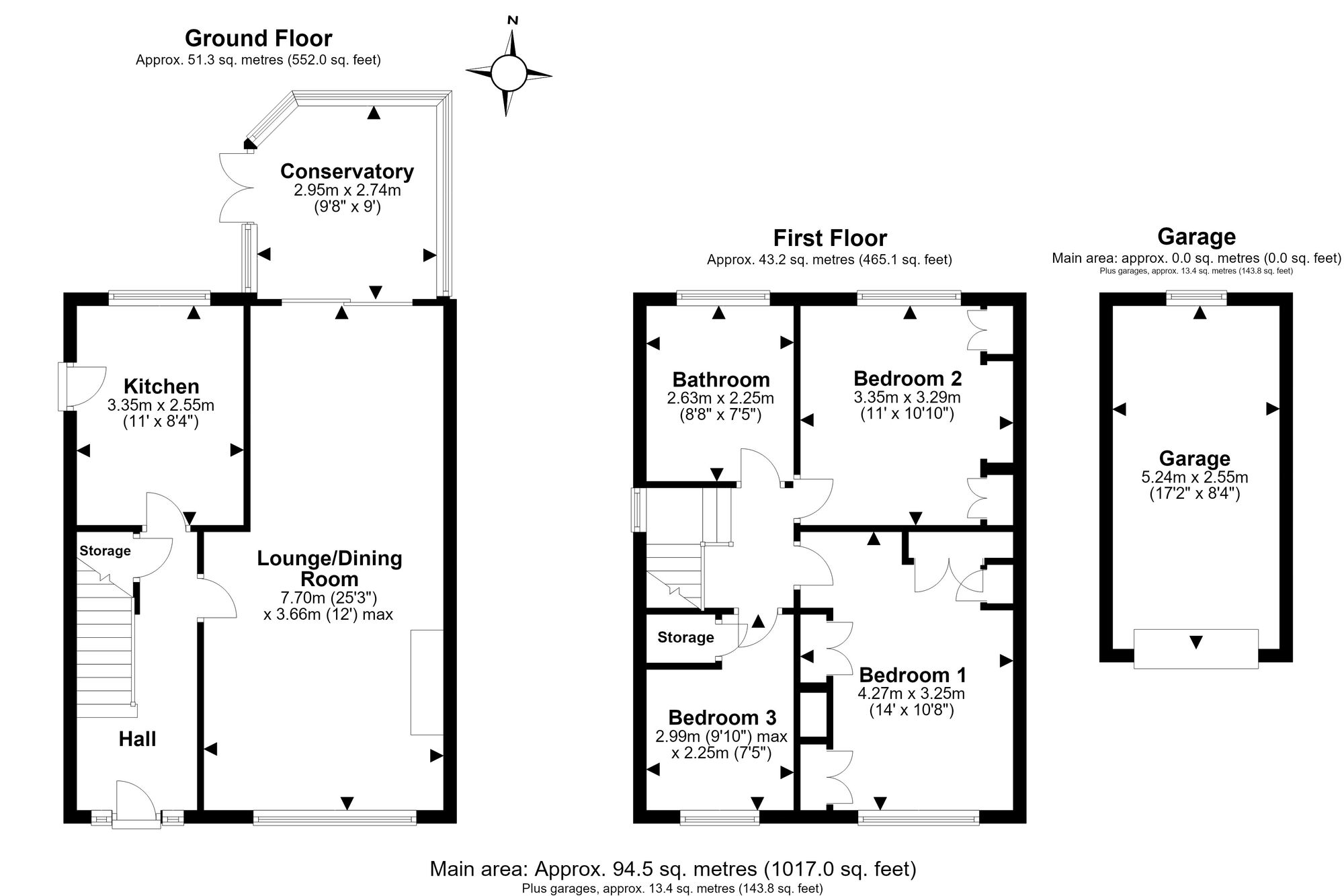 77 The Willows, Frodsham floorplan