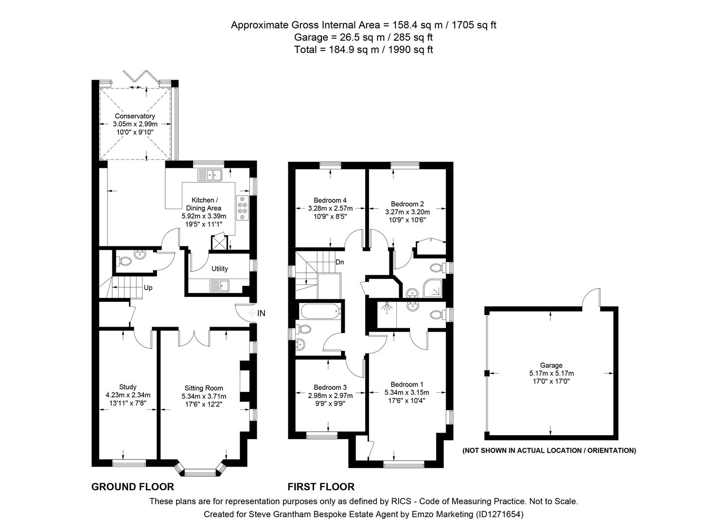7, Farmers Way, Horndean floorplan