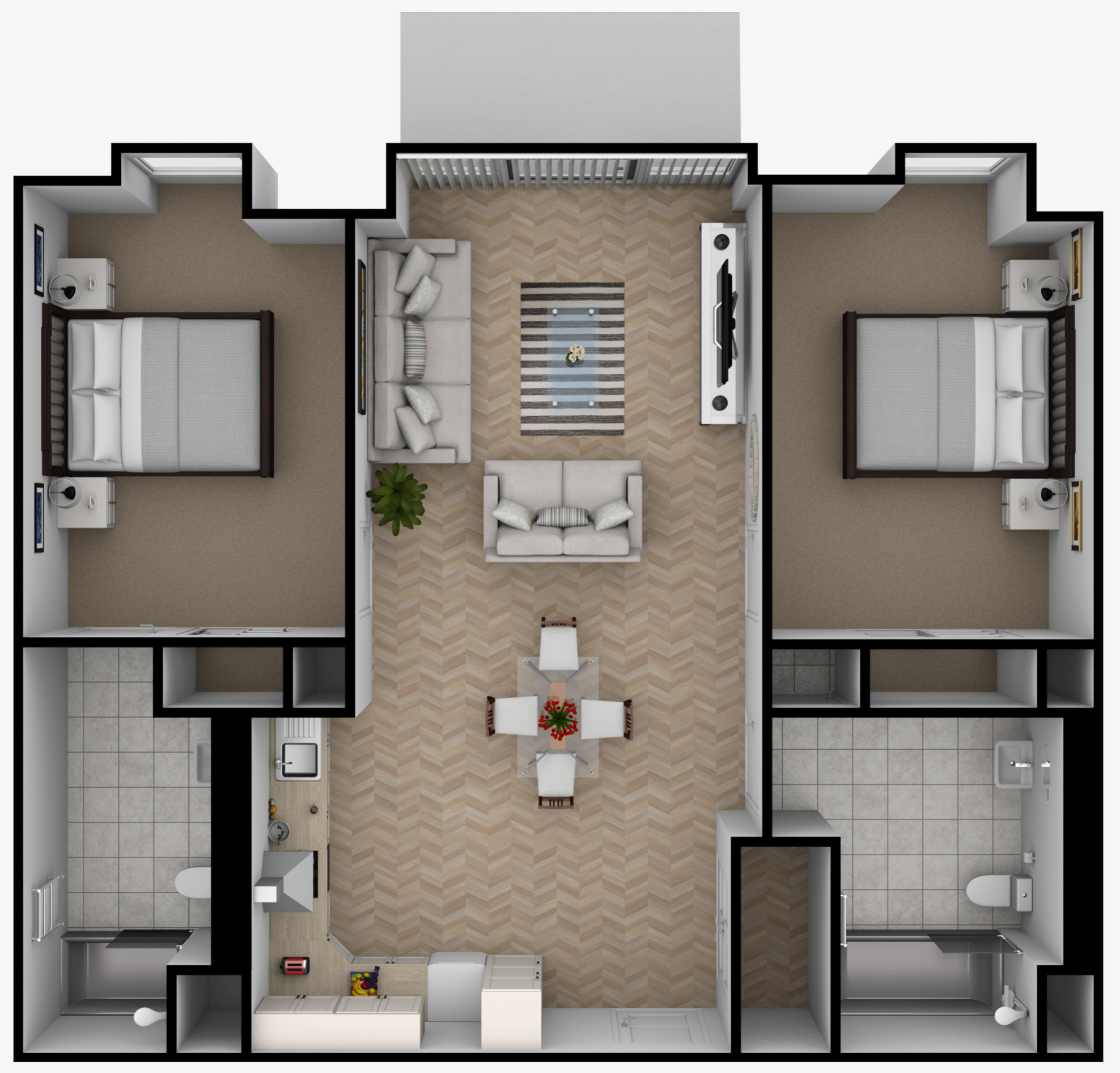 The Green Rooms, Leader House, Manchester floorplan