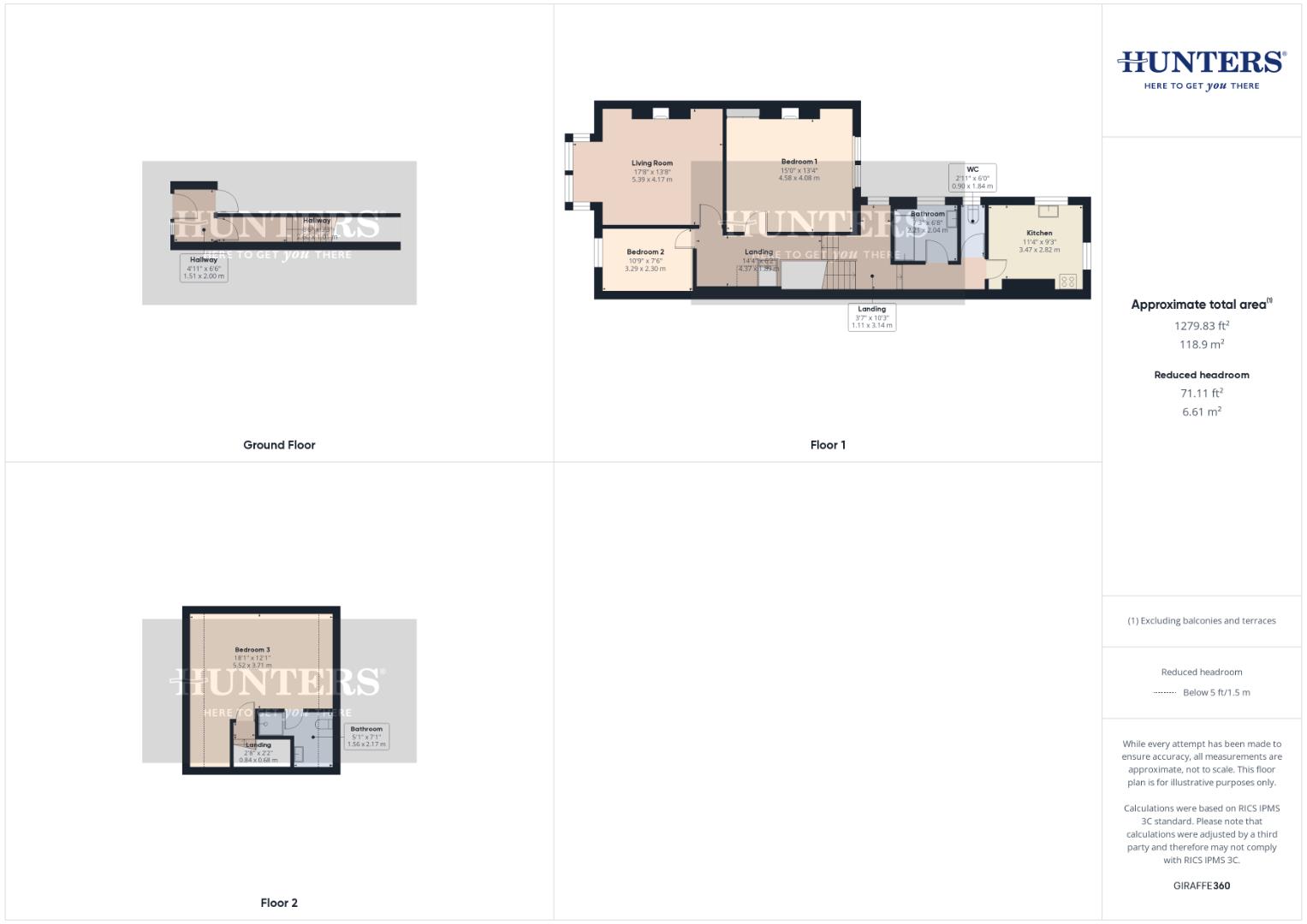 37, Park Parade, Sunderland floorplan
