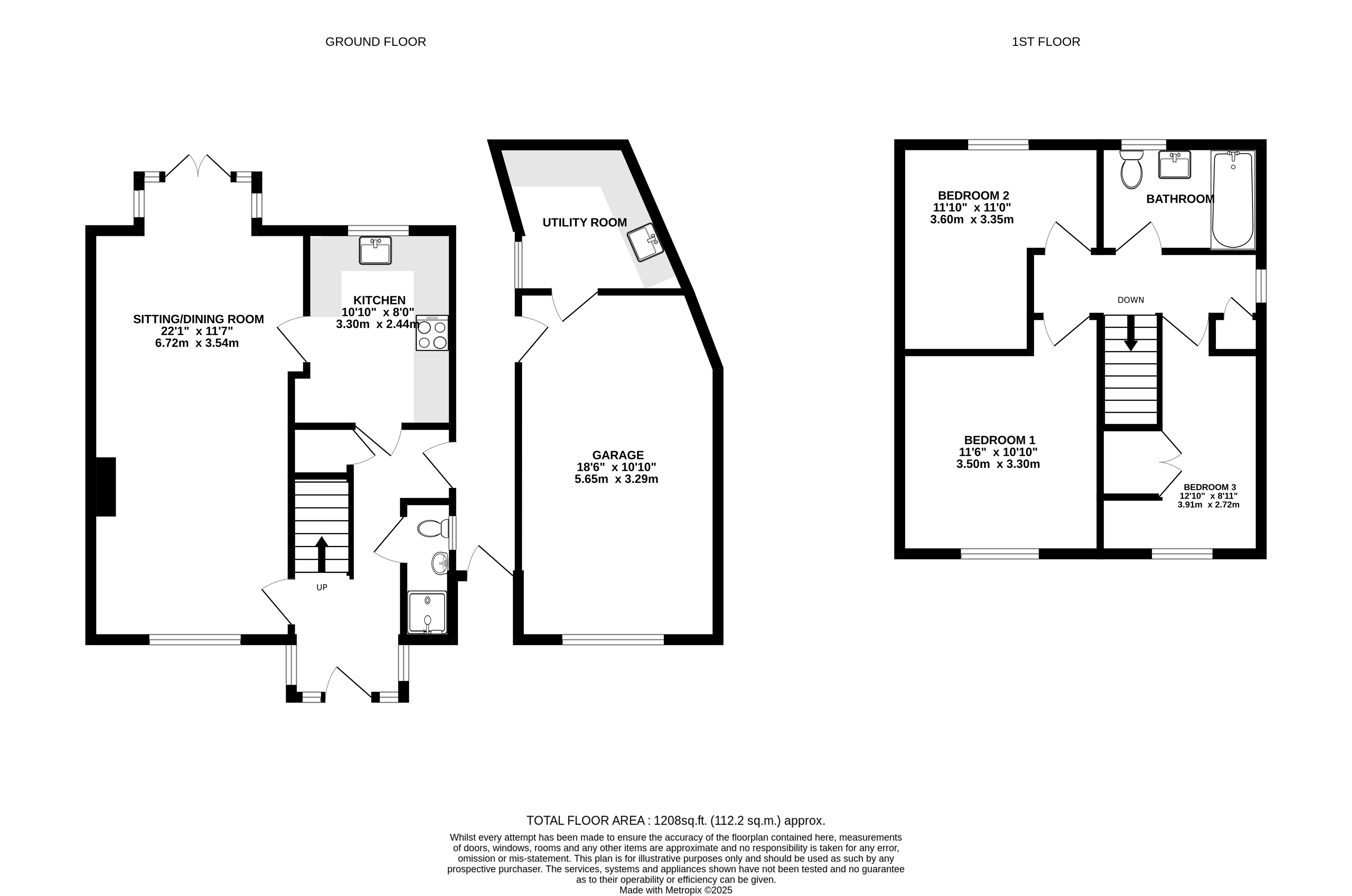 6, Heyford Road, Hertfordshire floorplan