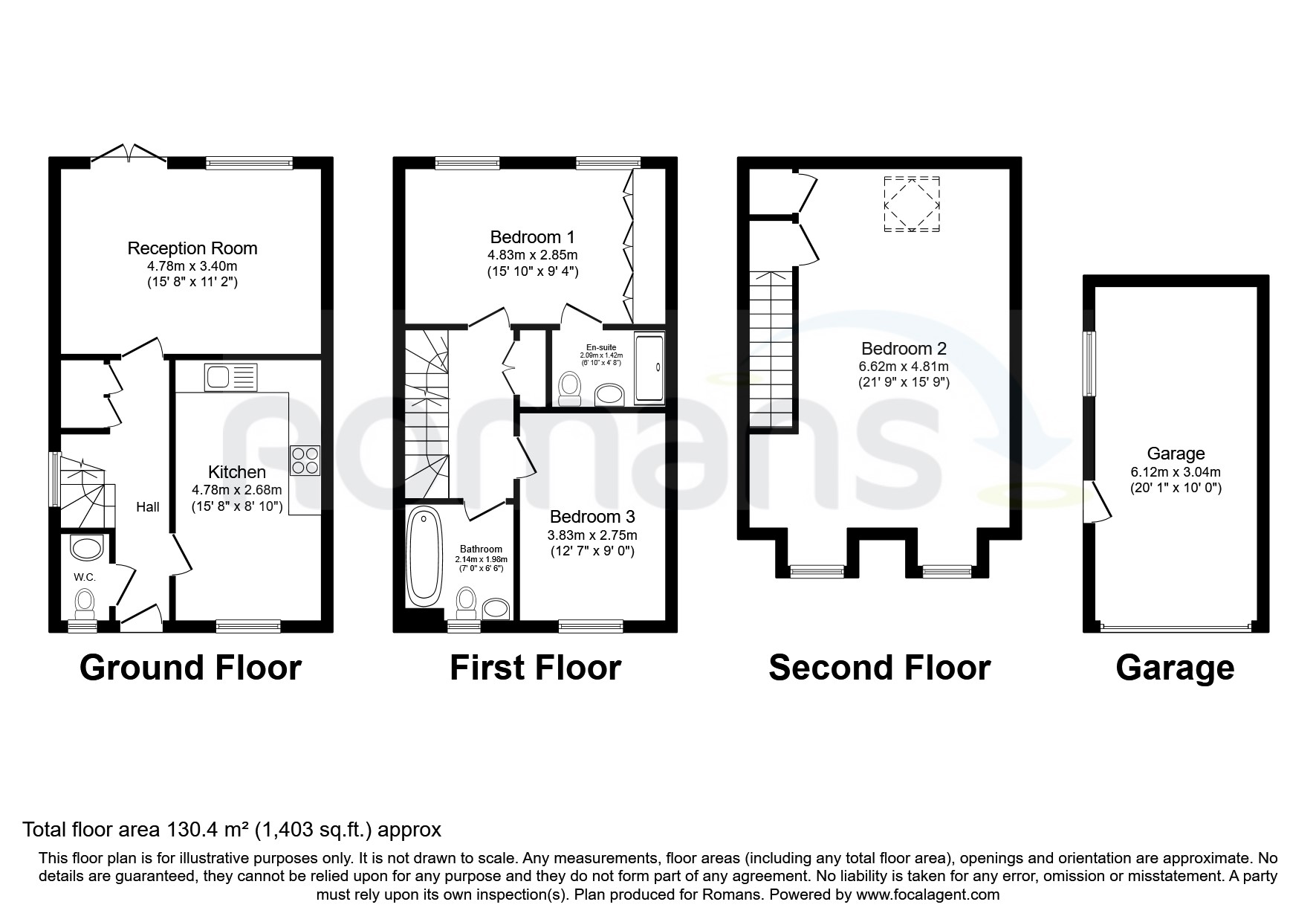 4, Stockbridge Road, Fleet floorplan
