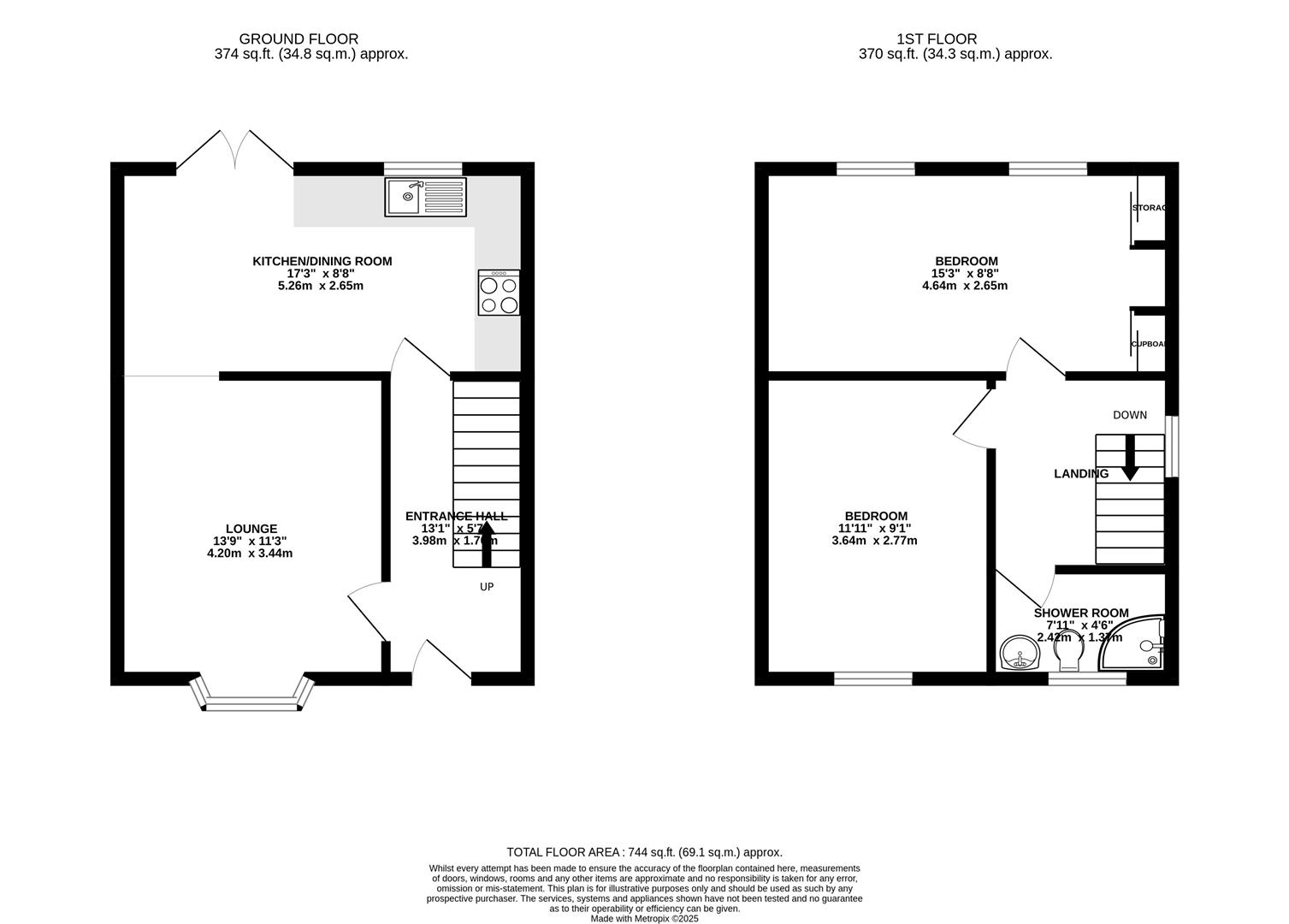 69, Wood Street, Gillingham floorplan