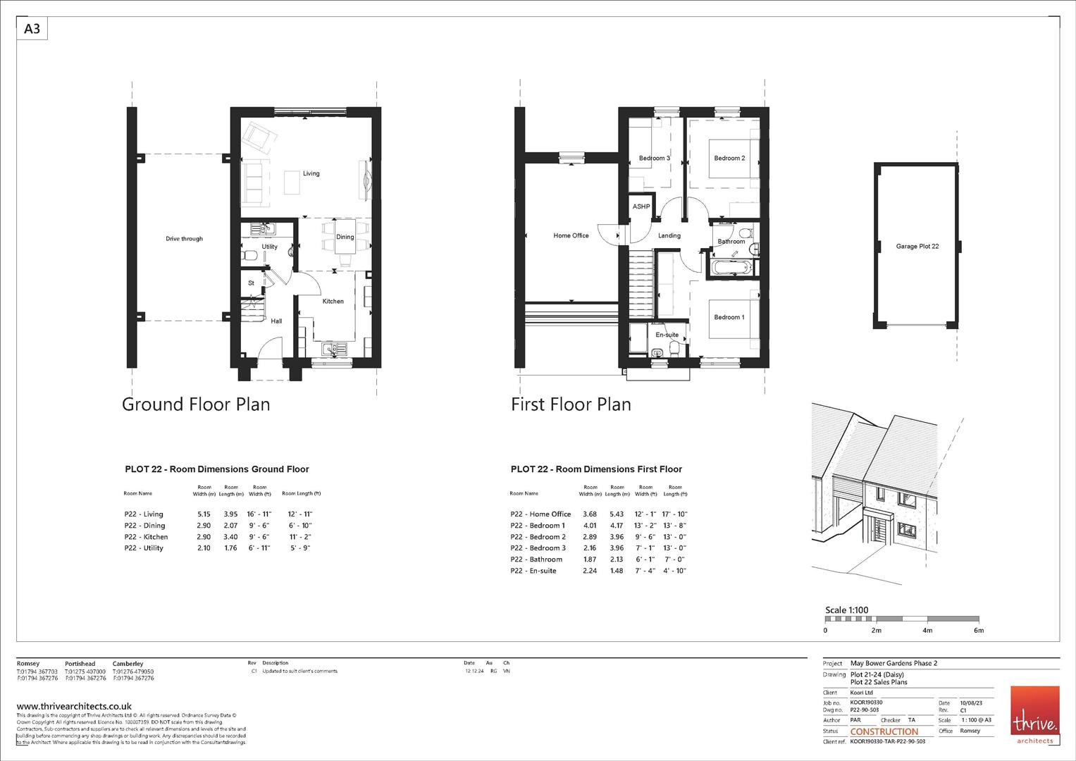 Plot 22, May Bower Gardens, Sweet Hill Lane,, Portland floorplan