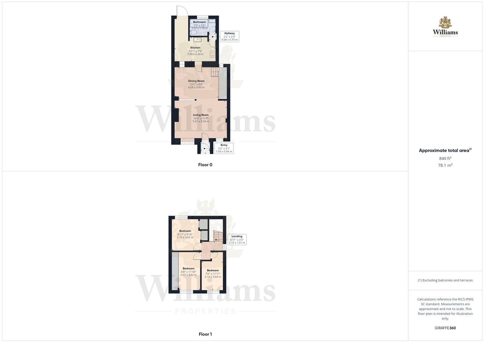 7 Upton Terrace, Aylesbury floorplan