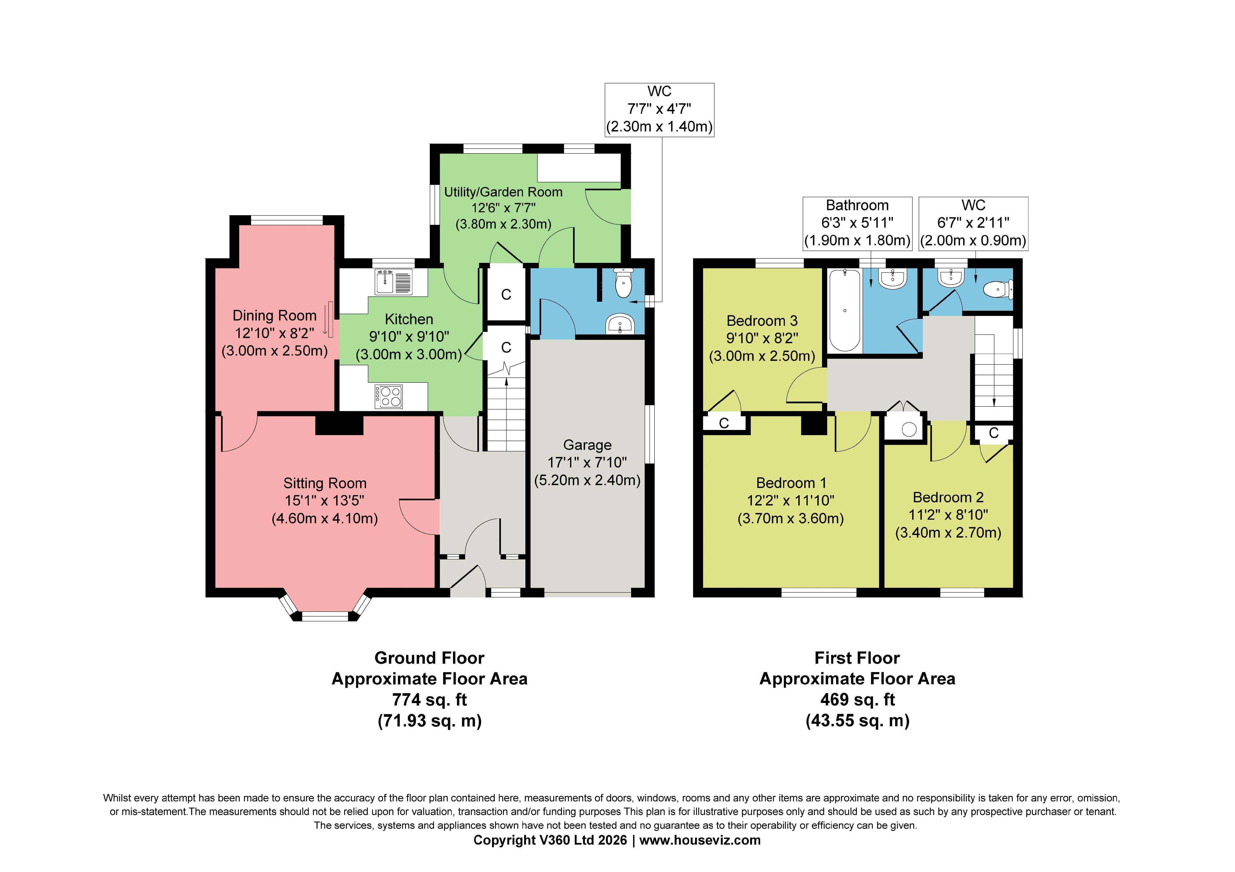 31, Castle Howard Drive, Malton floorplan