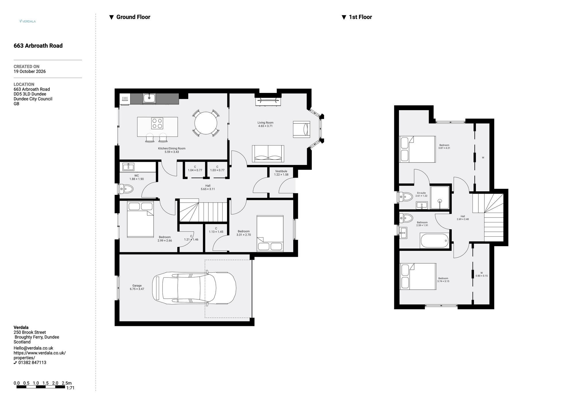663, Arbroath Road, Broughty Ferry, DD5 floorplan
