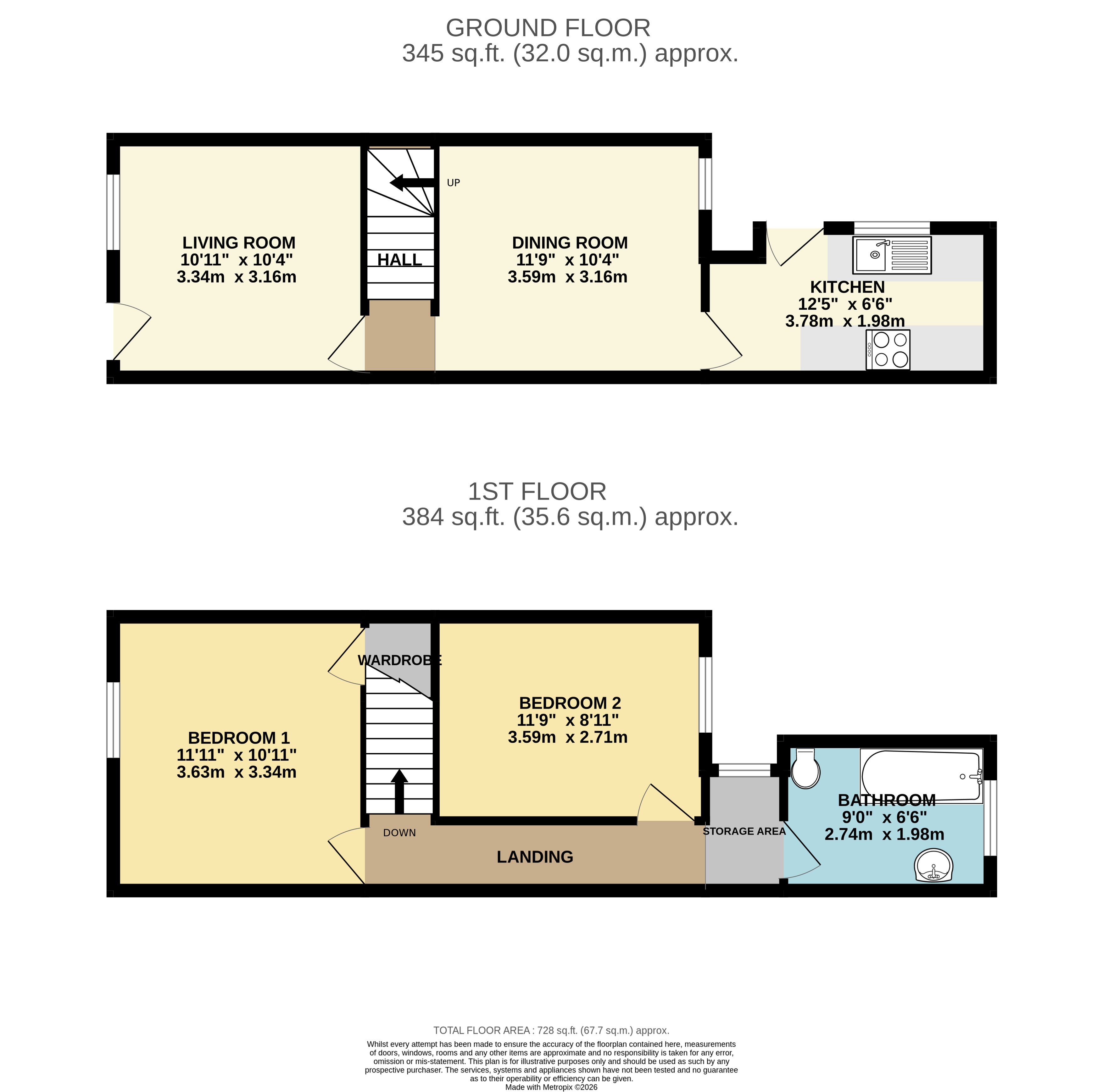 Tewkesbury Street, Leicester floorplan