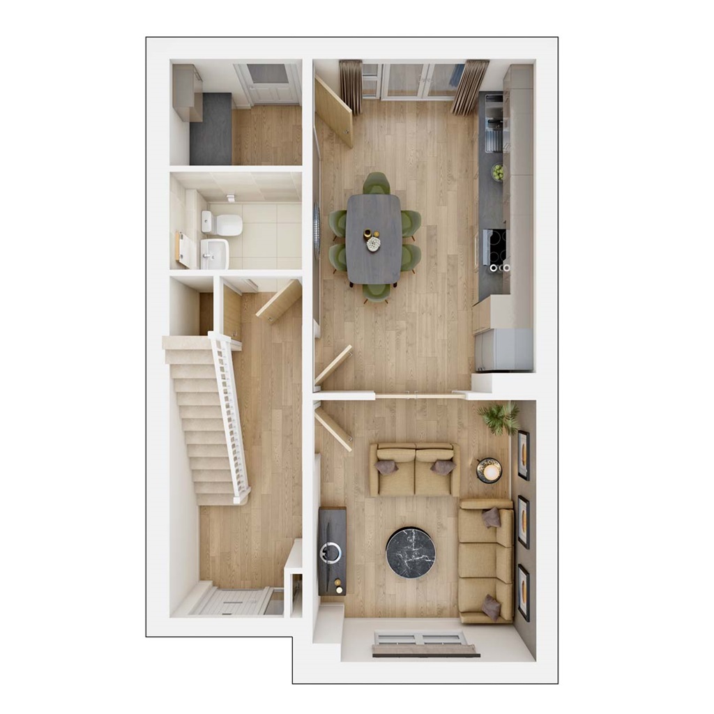 The Tetford - Plot 213, St Augustines Place, Sweechbridge Road, Herne Bay floorplan