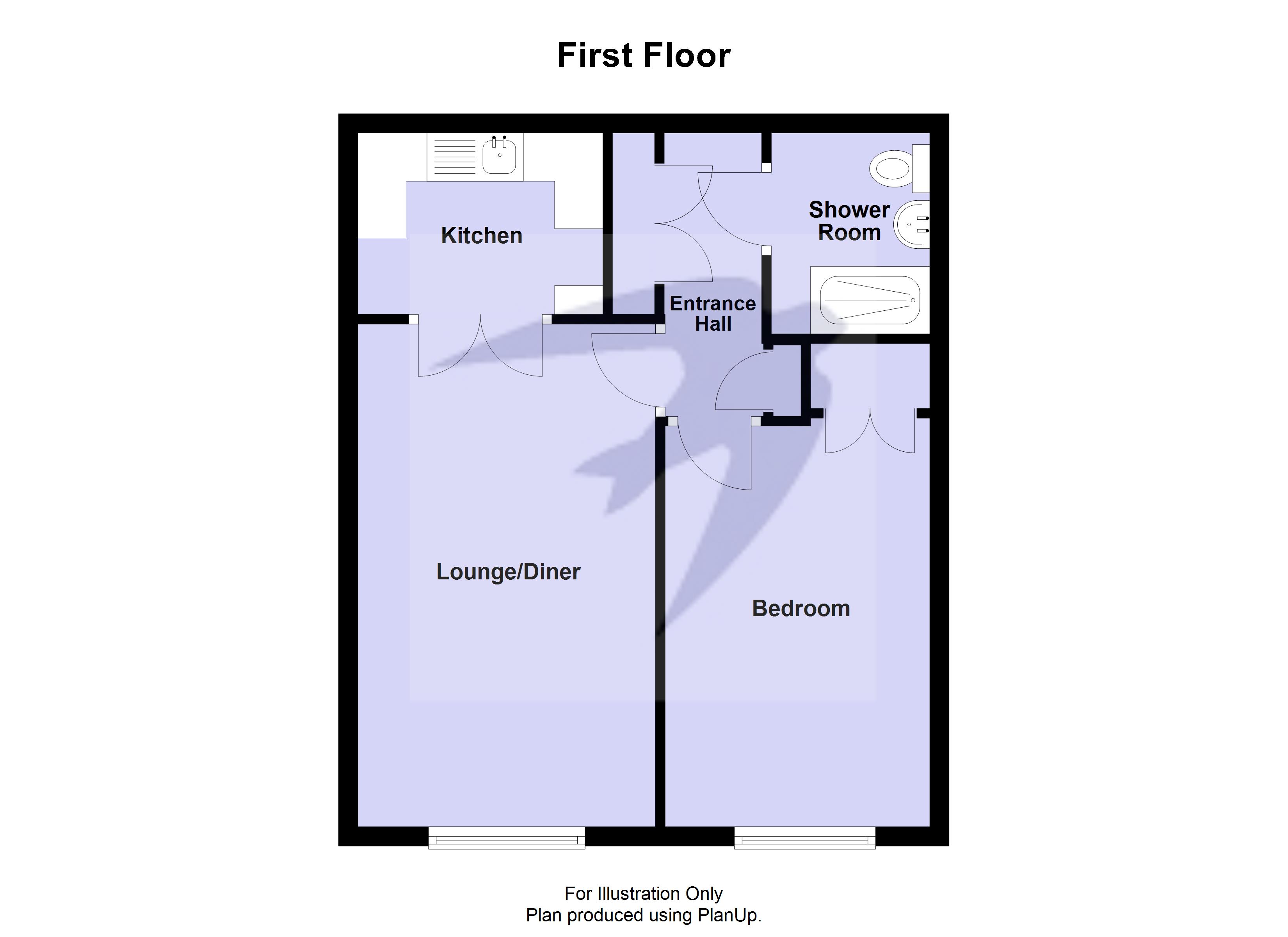 Flat 21, Glenrose Court, 55, Sidcup Hill, Sidcup floorplan