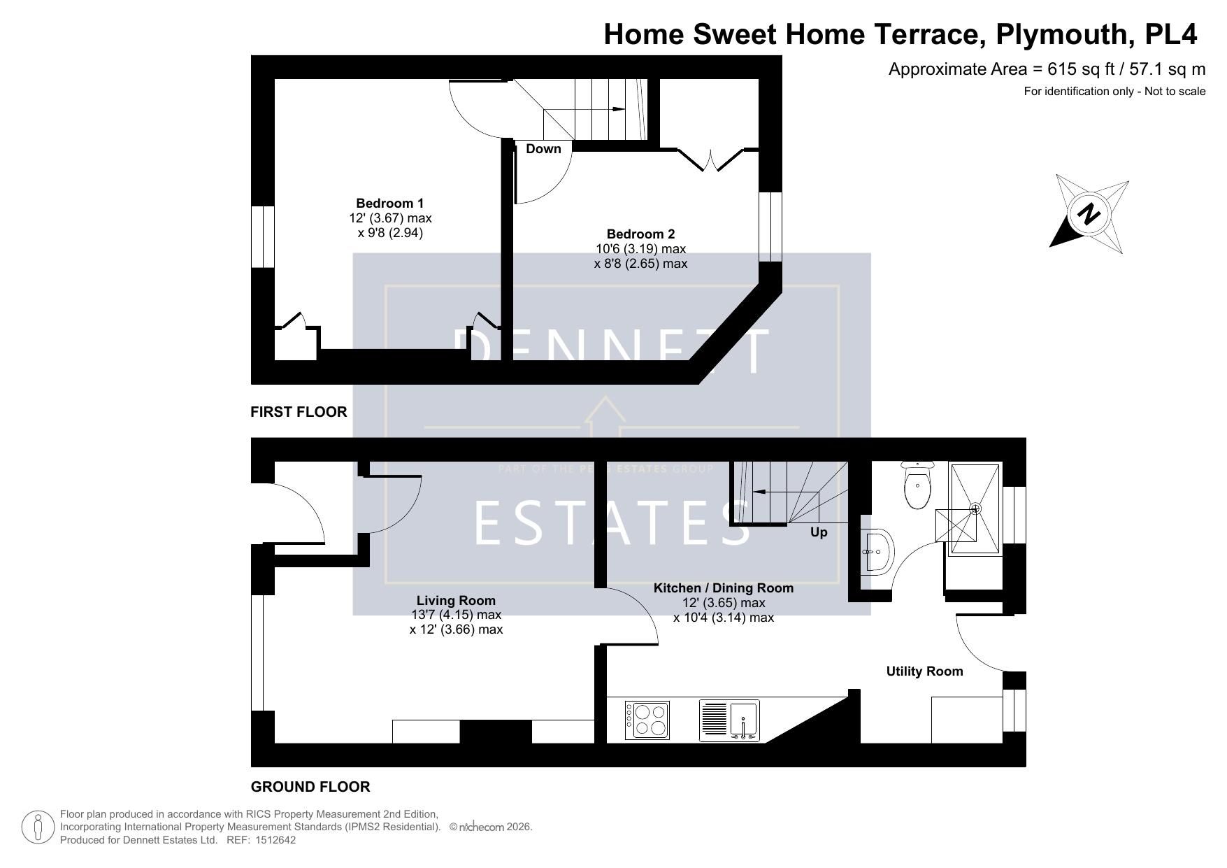 20 Home Sweet Home Terrace, Plymouth floorplan