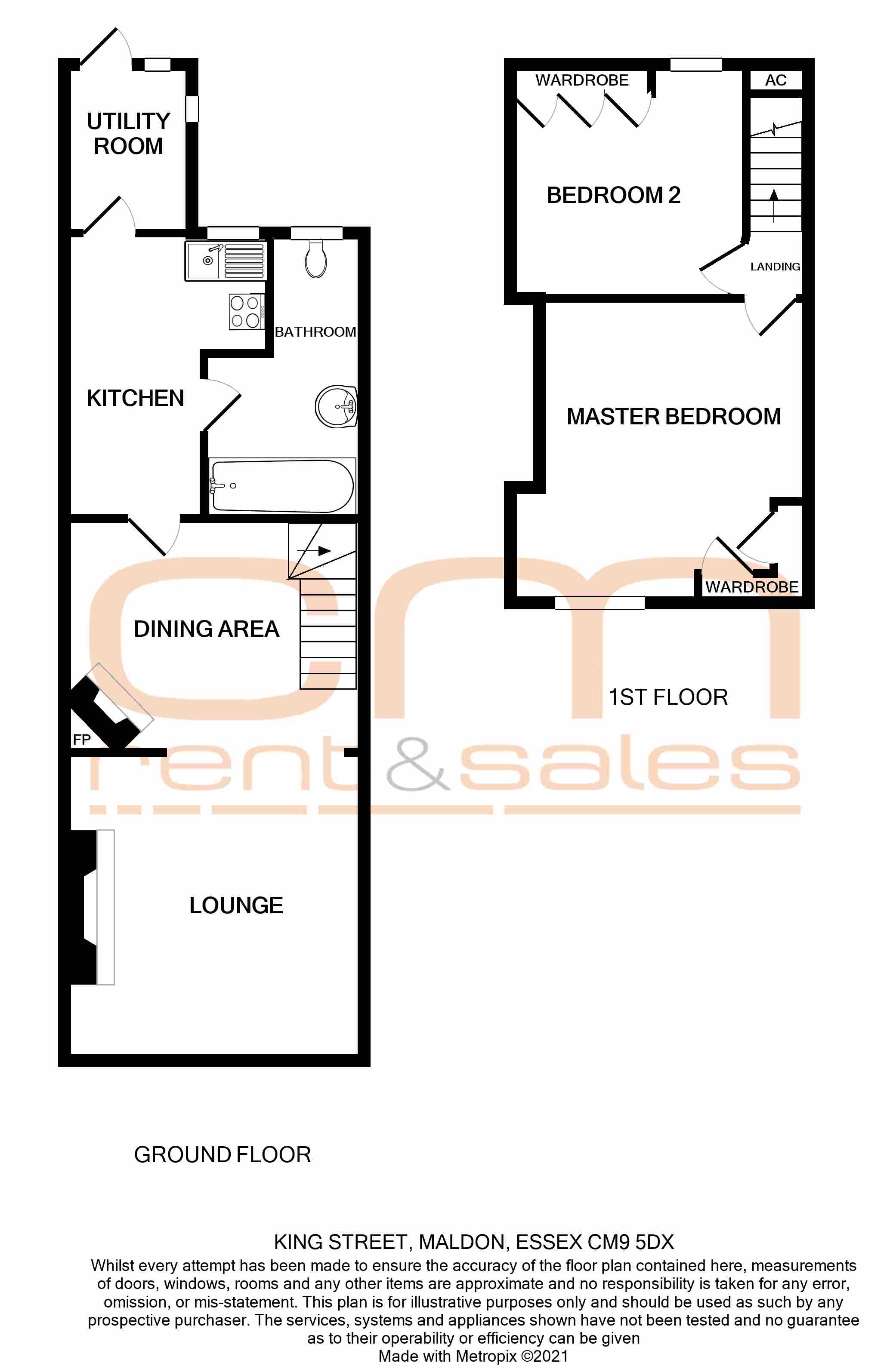 25, Maldon floorplan