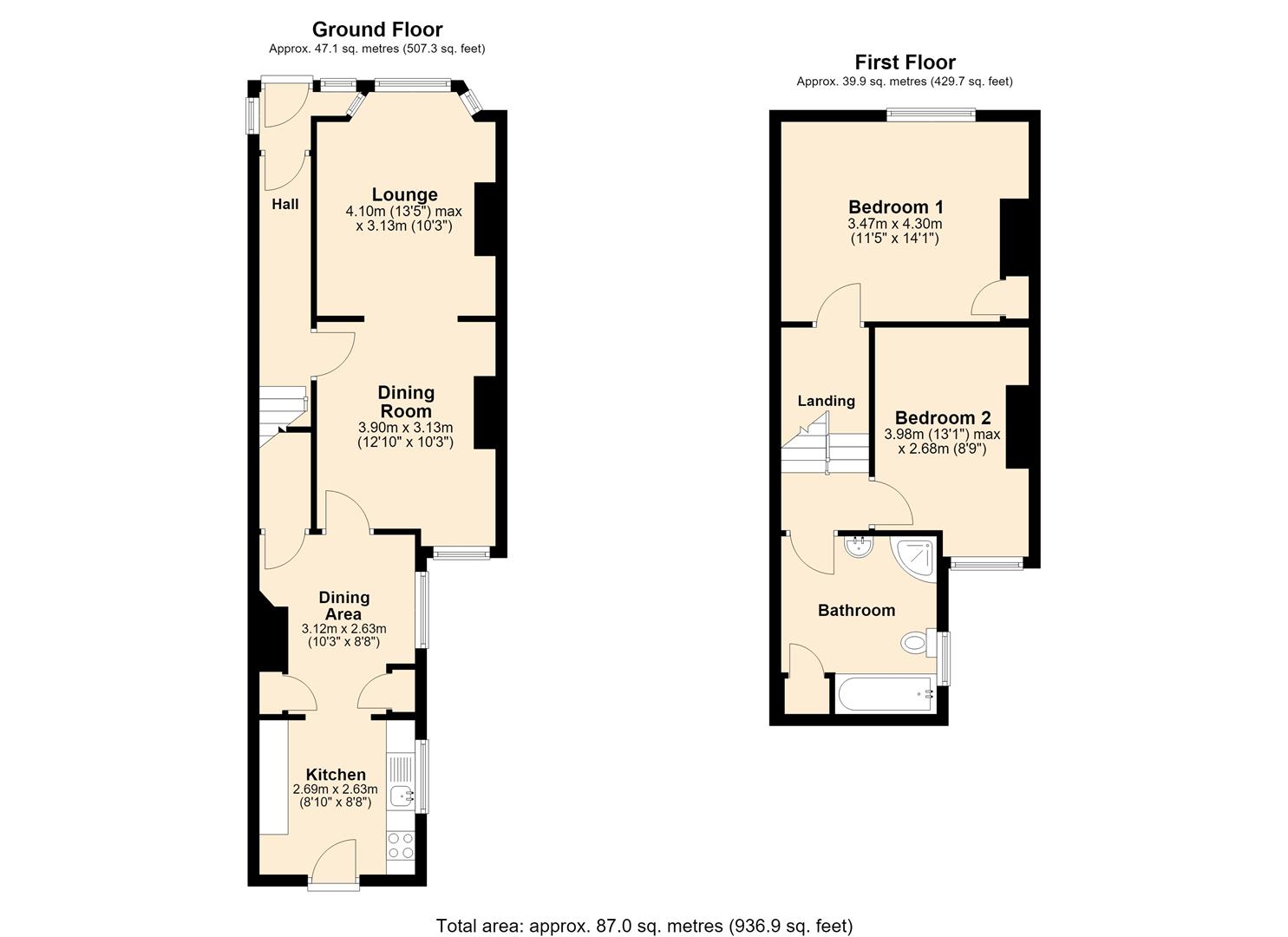 17, Curzon Street, Hull floorplan