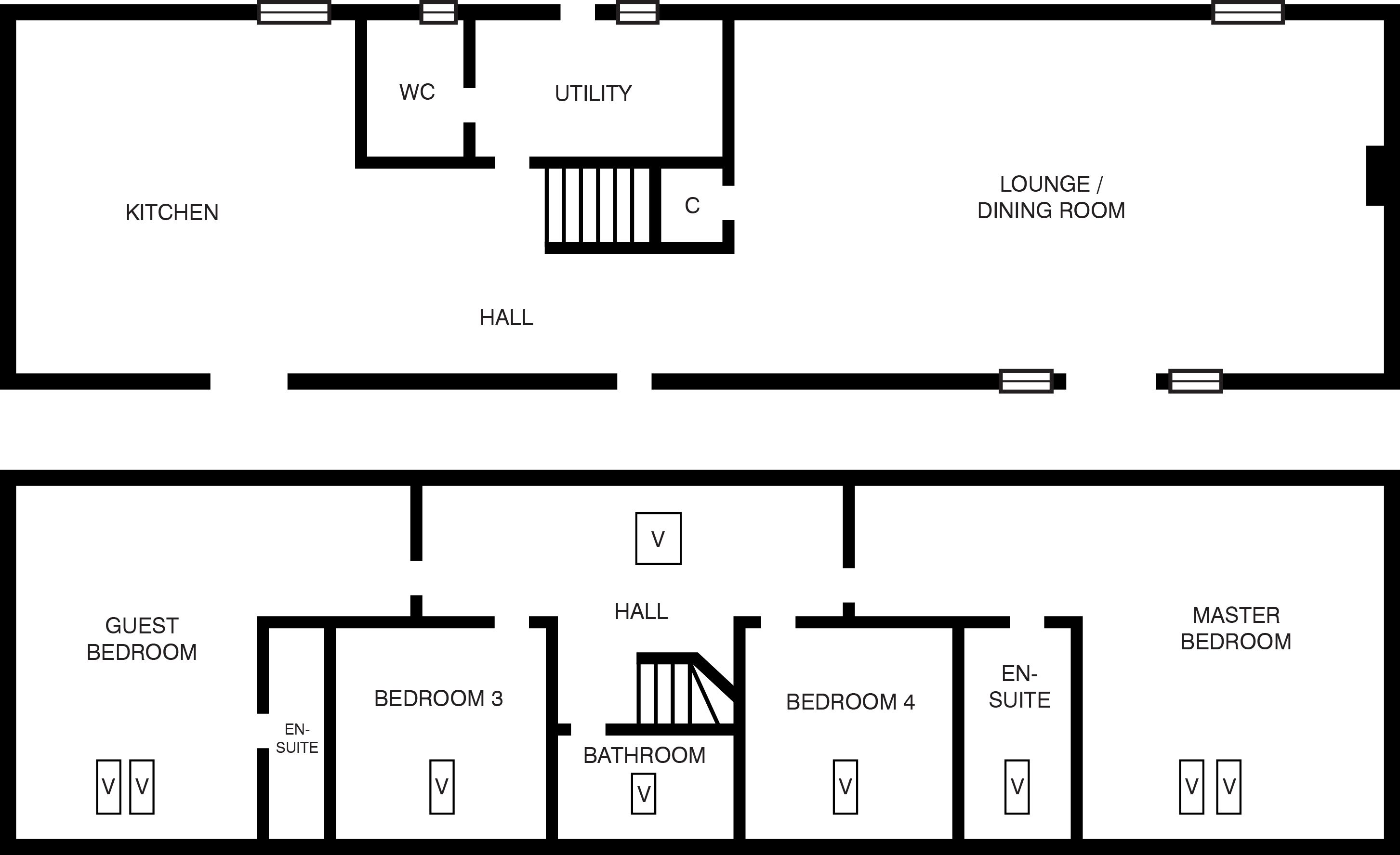 4 Bedrooms Barn conversion for sale in The Stables, Dykehead, Port Of Menteith, Stirling FK8