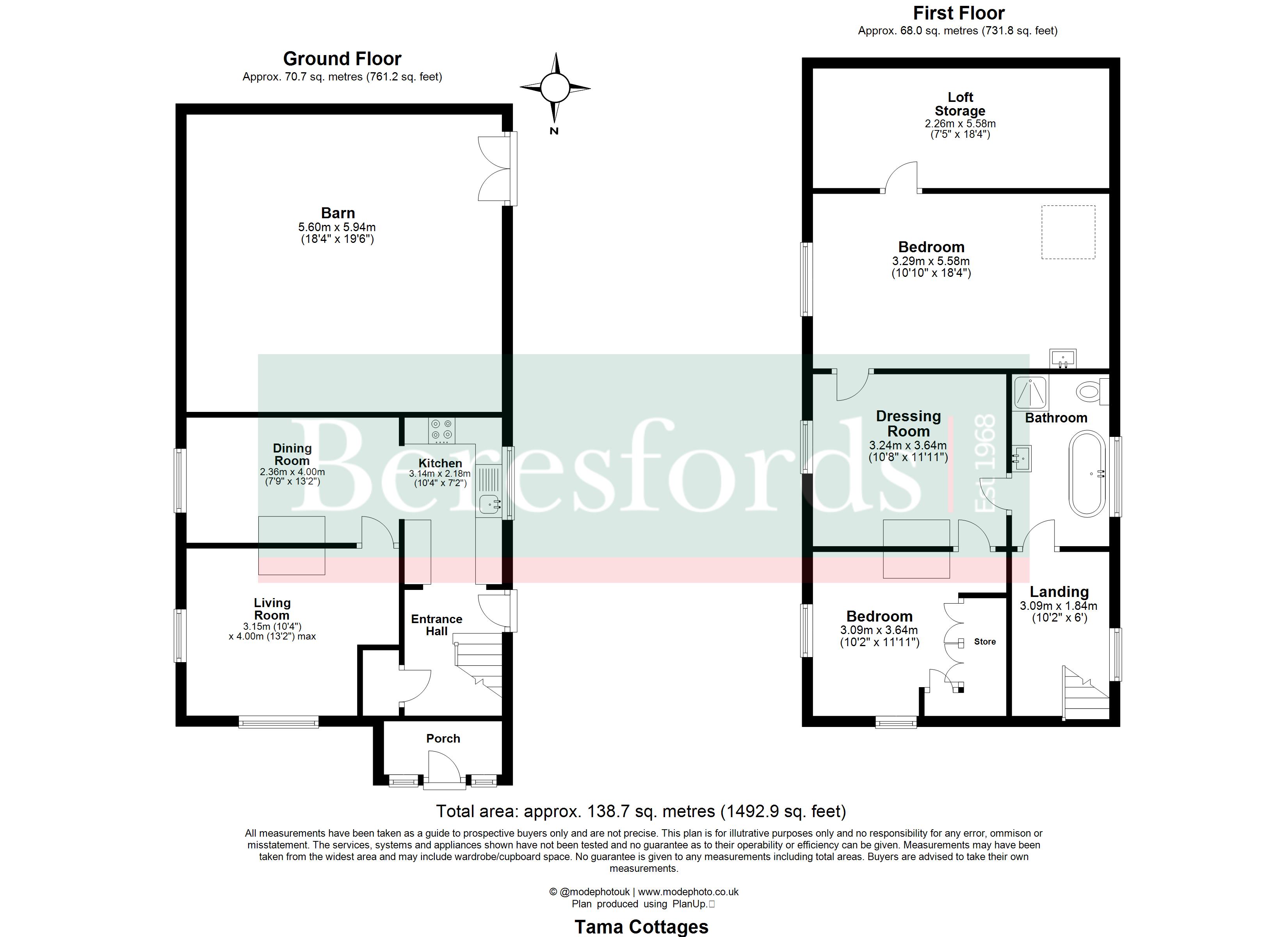 5 Tama Cottages,, St. Marys Lane, Upminster floorplan
