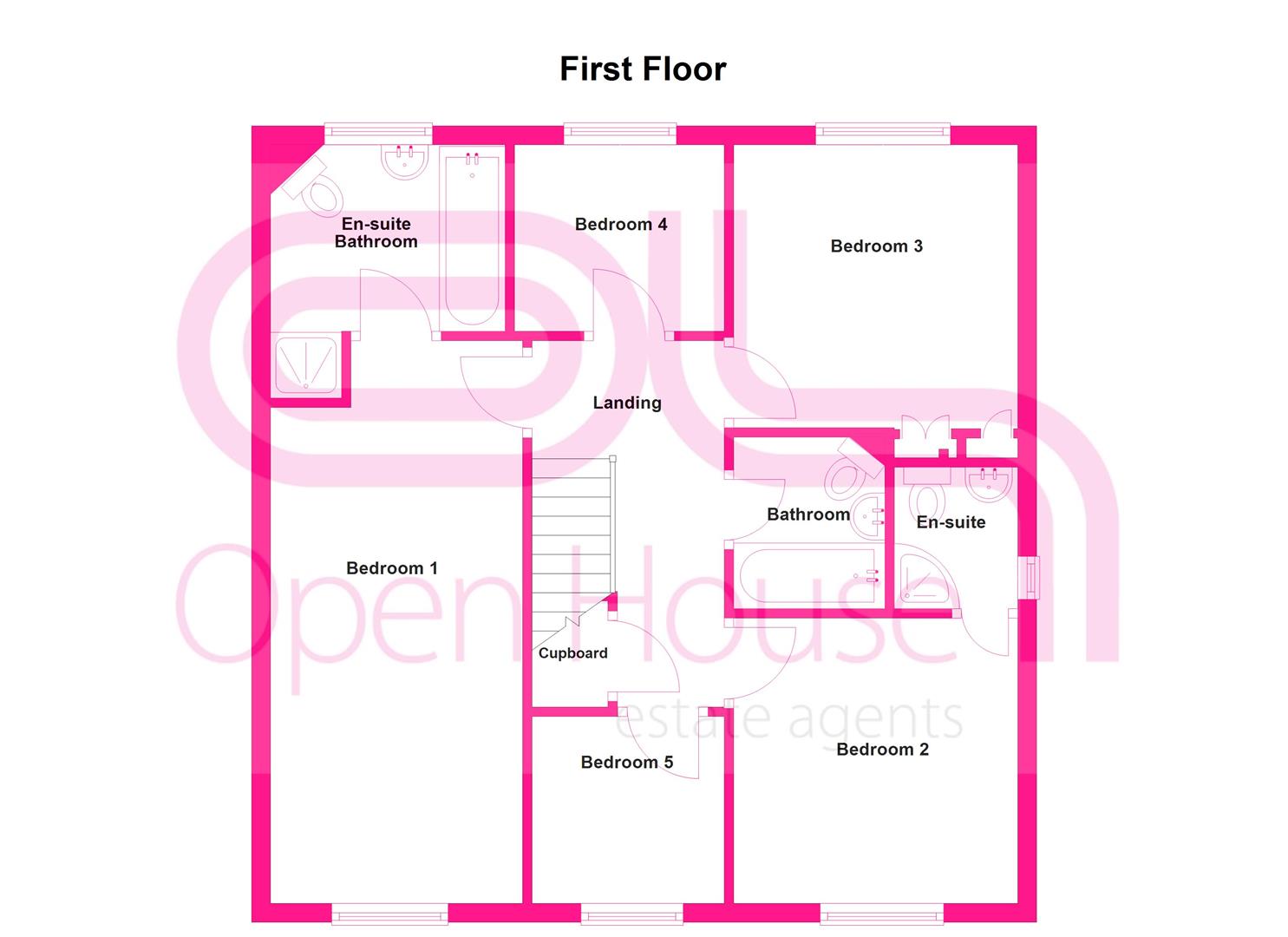 7, Walnut Drive, Whitchurch floorplan