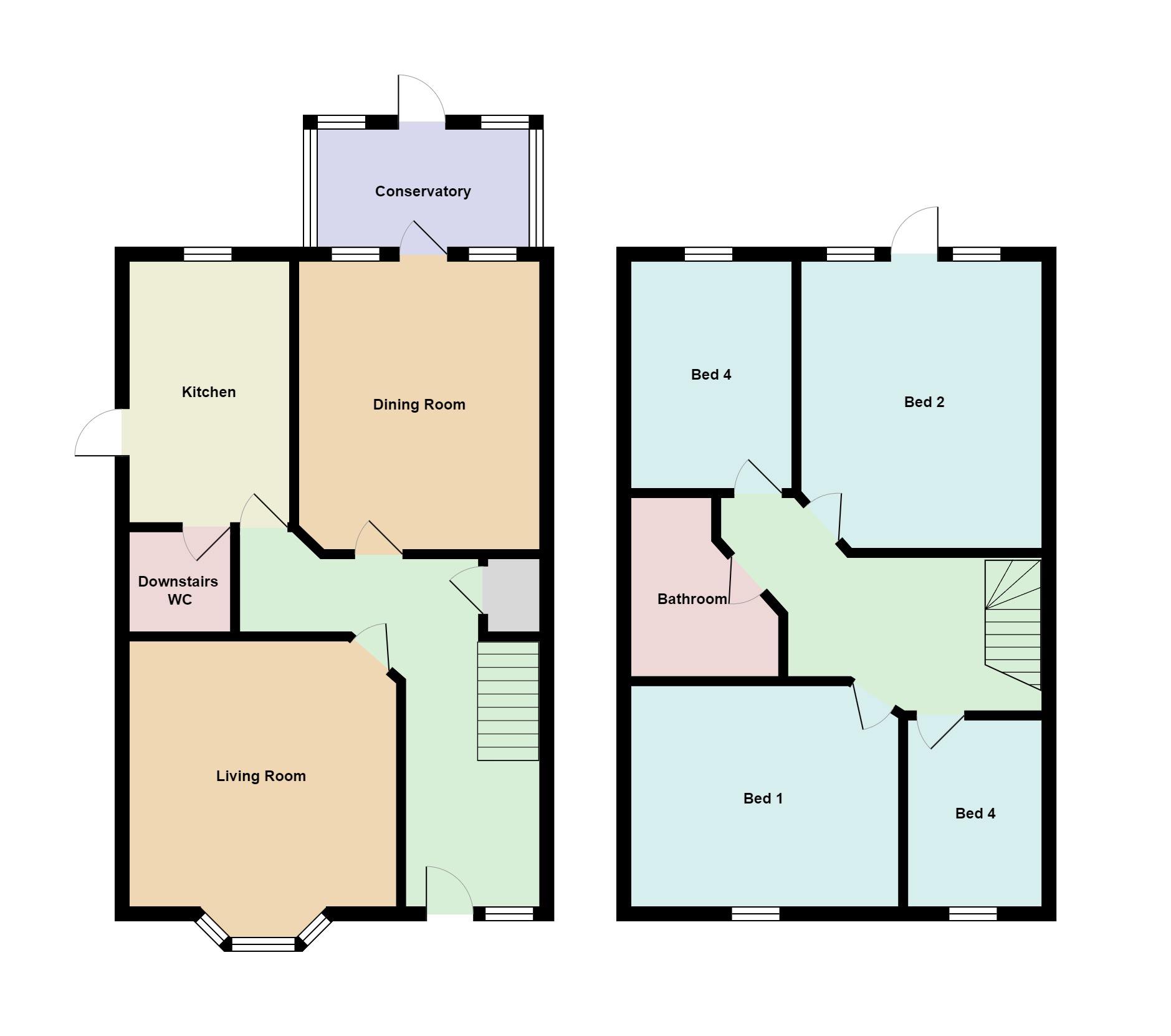 St. Thomas Road, Pear Tree, Derby DE23, 4 bedroom semidetached house