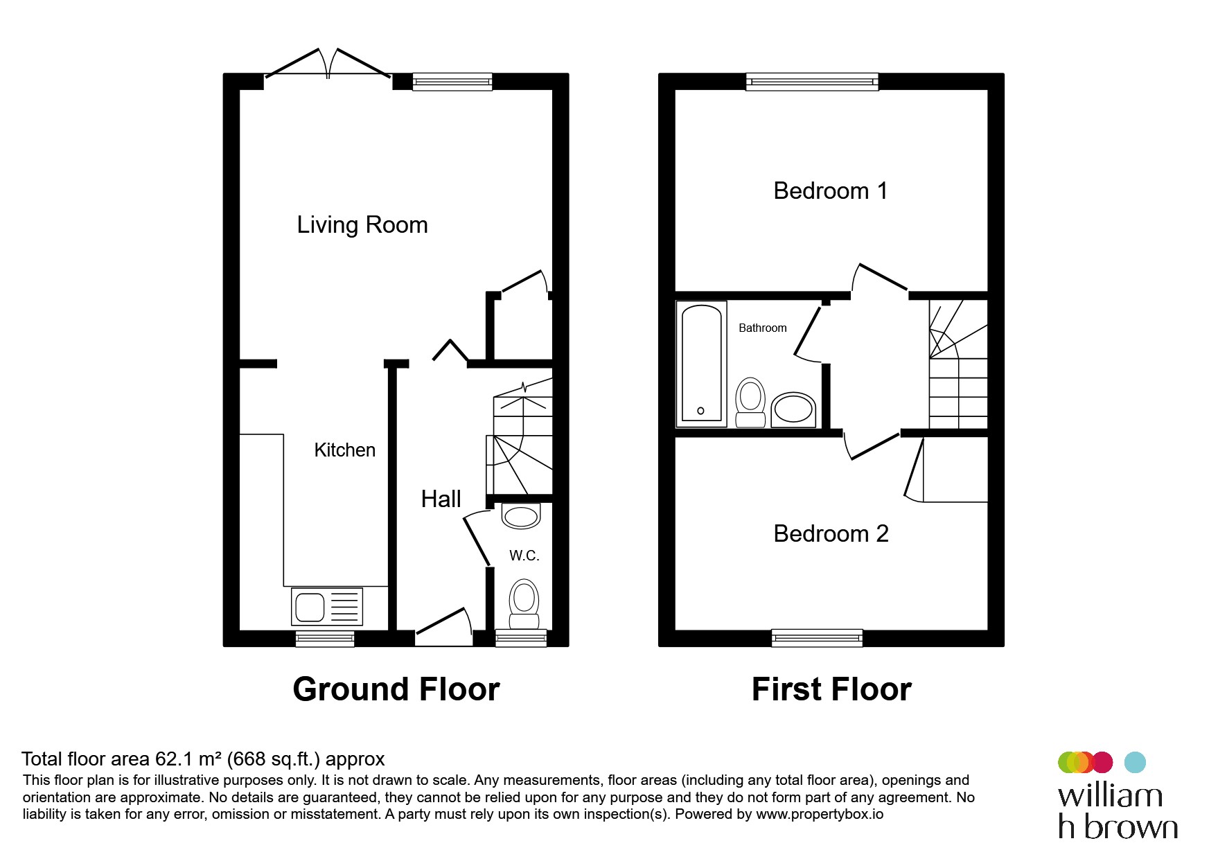 52, Holme View Avenue, Holmfirth floorplan