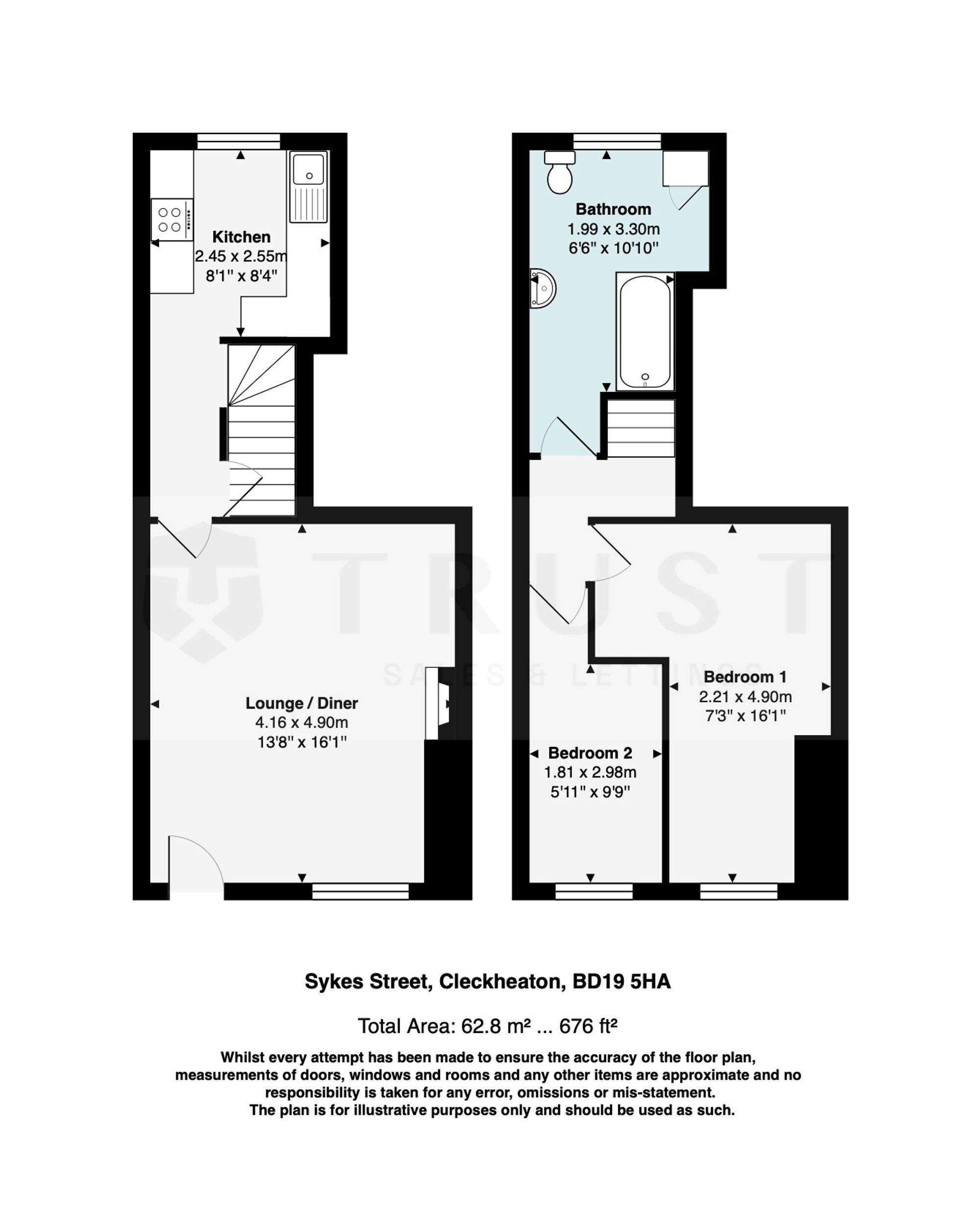 42 Sykes Street, Cleckheaton floorplan