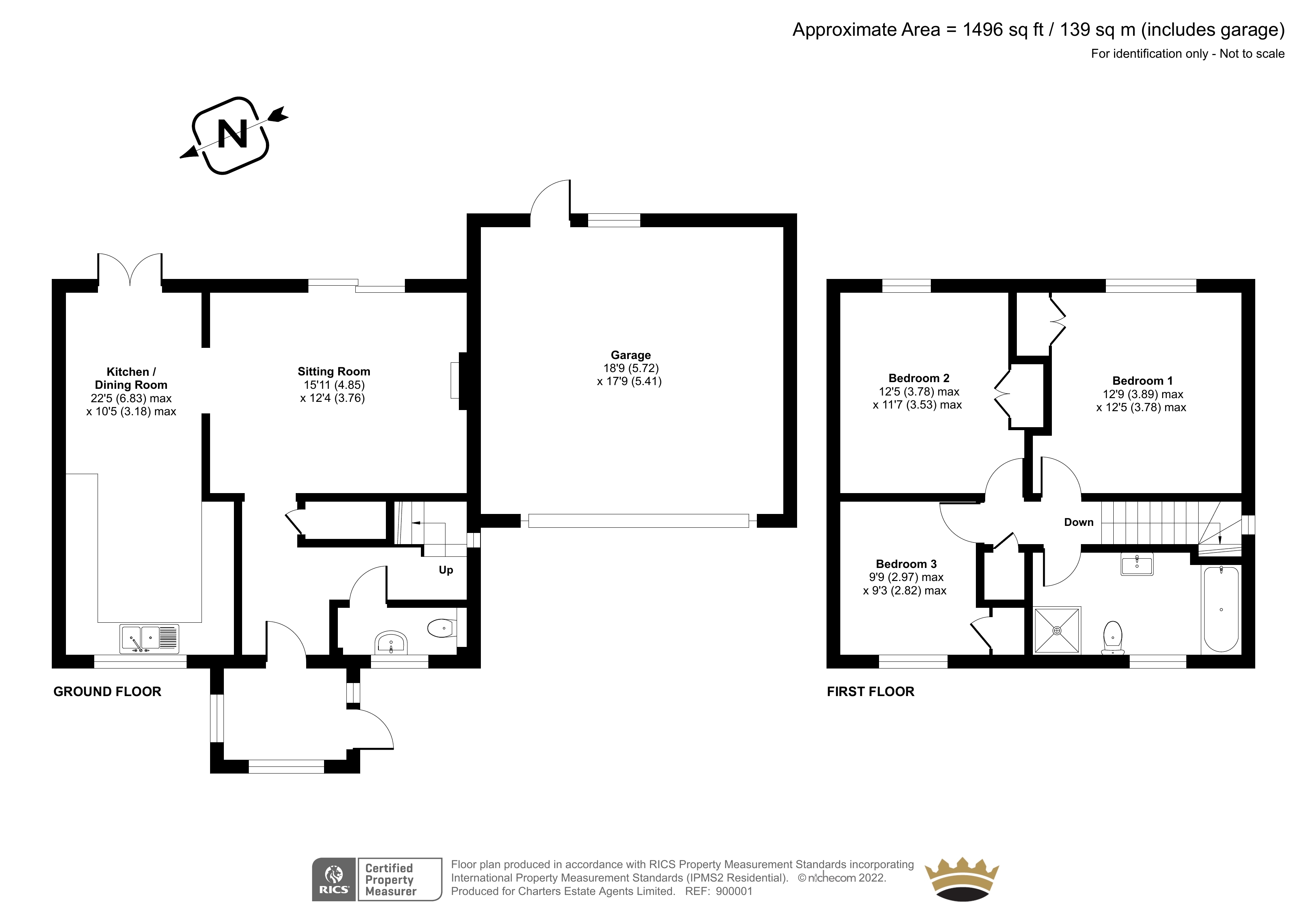 12, Long Barrow Close, Winchester floorplan