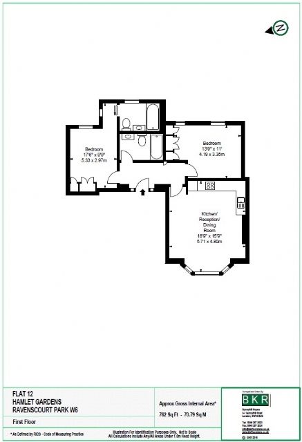 2 Bedrooms Flat to rent in Hamlet Gardens, Ravenscourt Park, Hammersmith, London W6