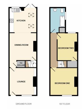 7, Cross Street, Cannock floorplan