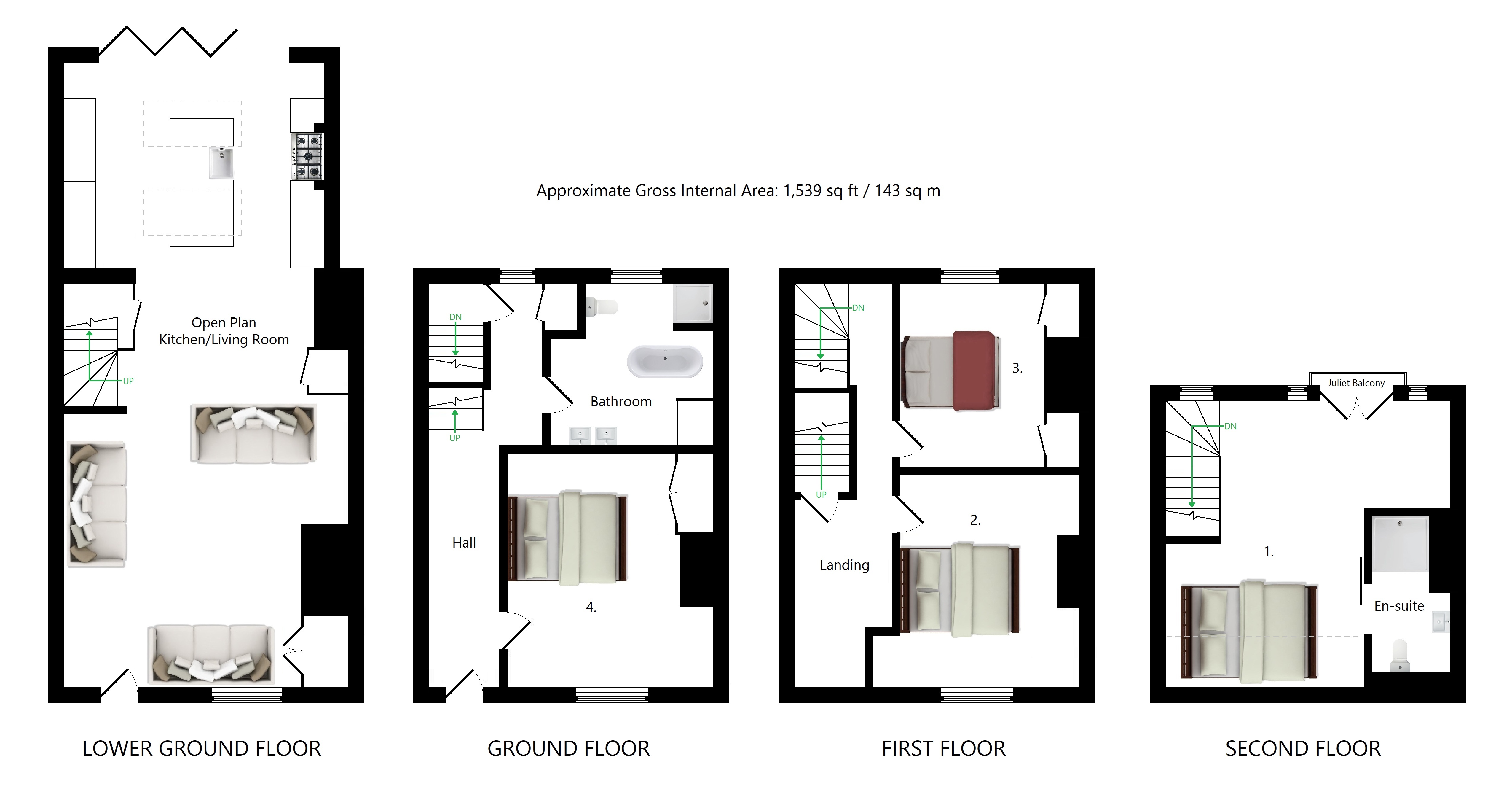 20, Silver Hill Road, Willesborough floorplan