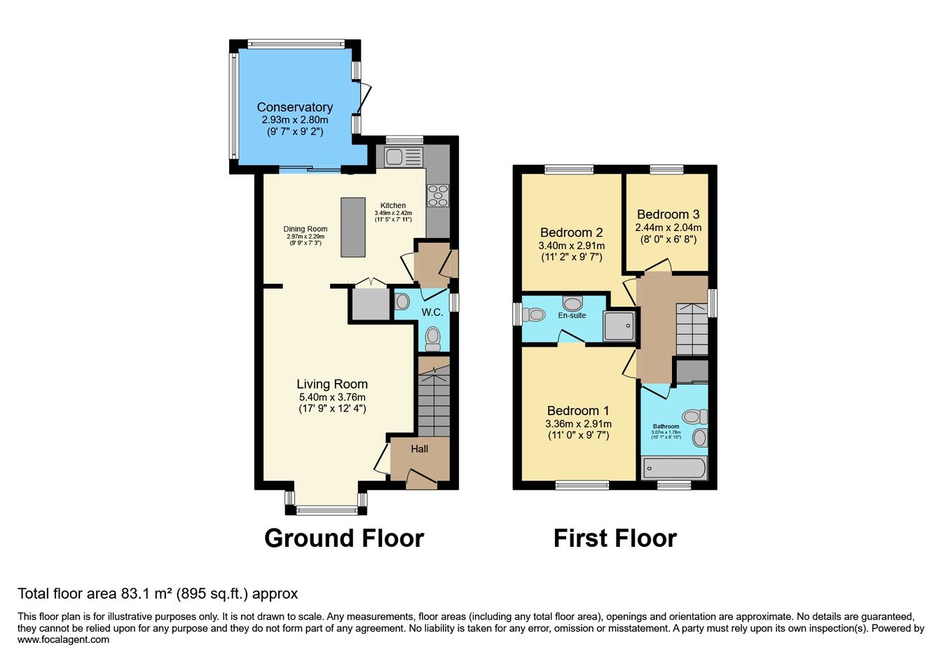 4, Hazelwood Gardens, Pontefract floorplan