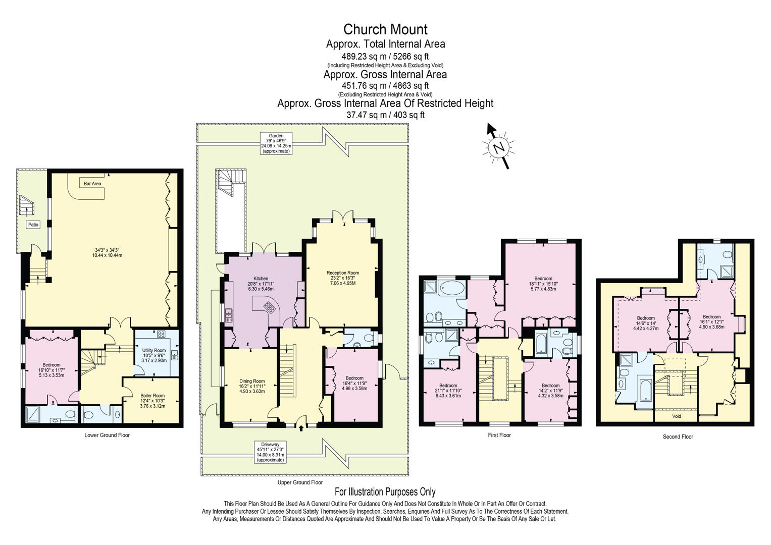 1, Church Mount, London floorplan