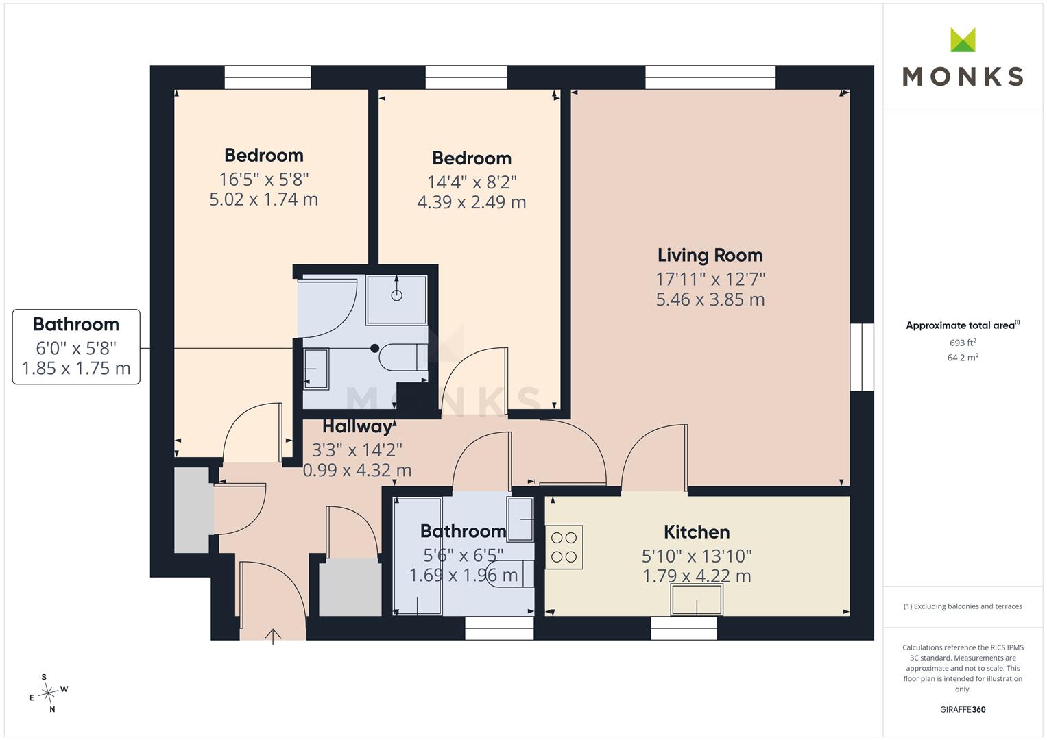 17, Battlefield Court, Shrewsbury floorplan