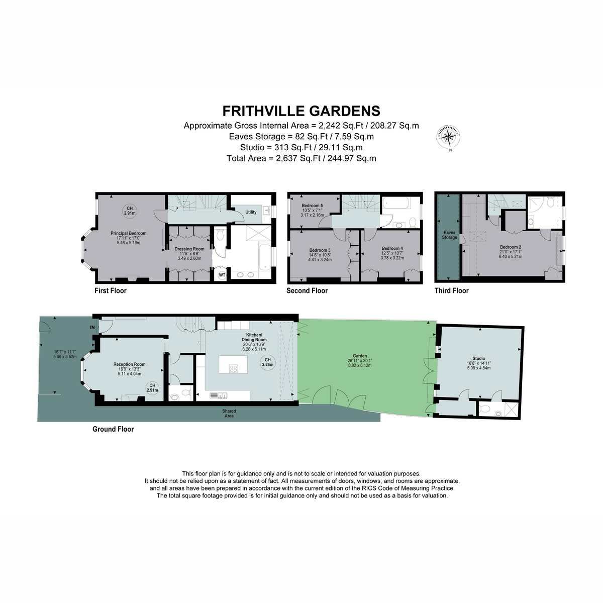 7, Frithville Gardens, London floorplan