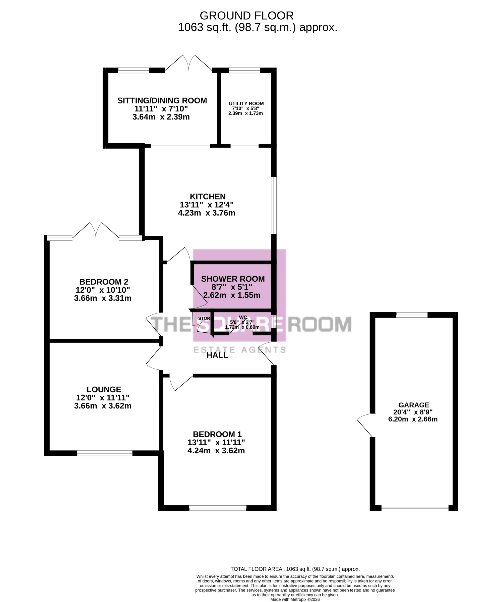 73, Maplewood Drive, Norbreck floorplan