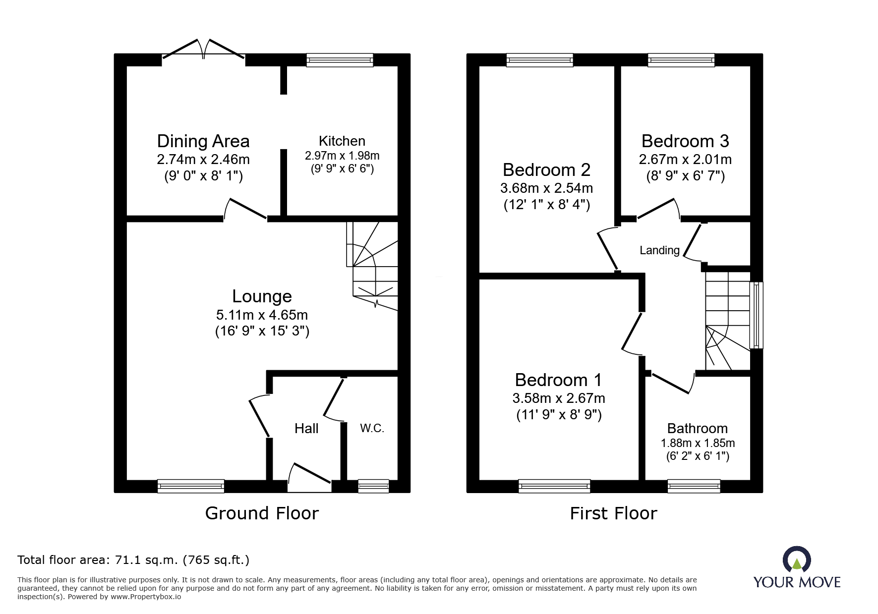 81, Mill Hayes Road, Burslem, Staffordshire floorplan