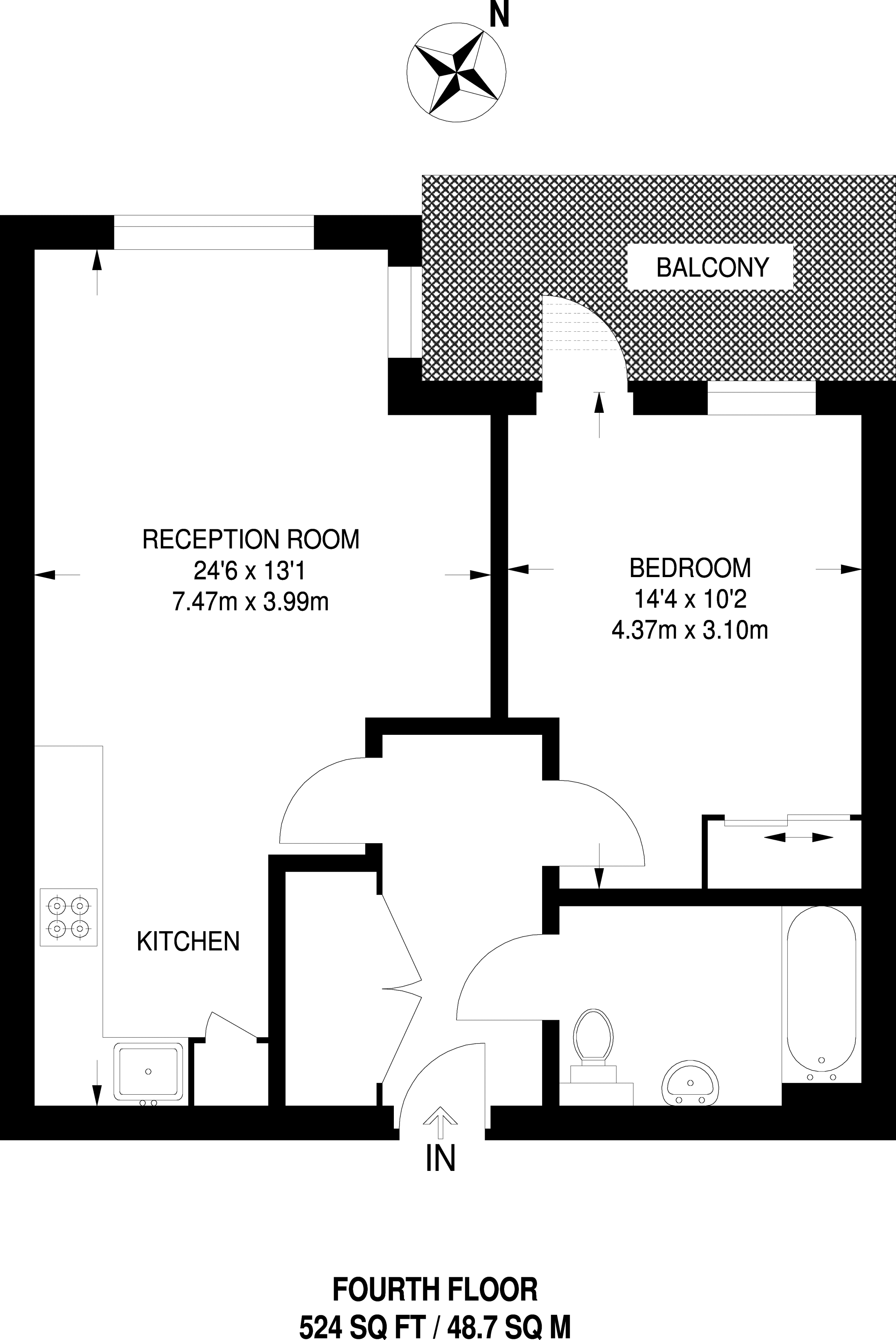 1 Bedrooms Flat to rent in Plough Way, Canada Water SE16